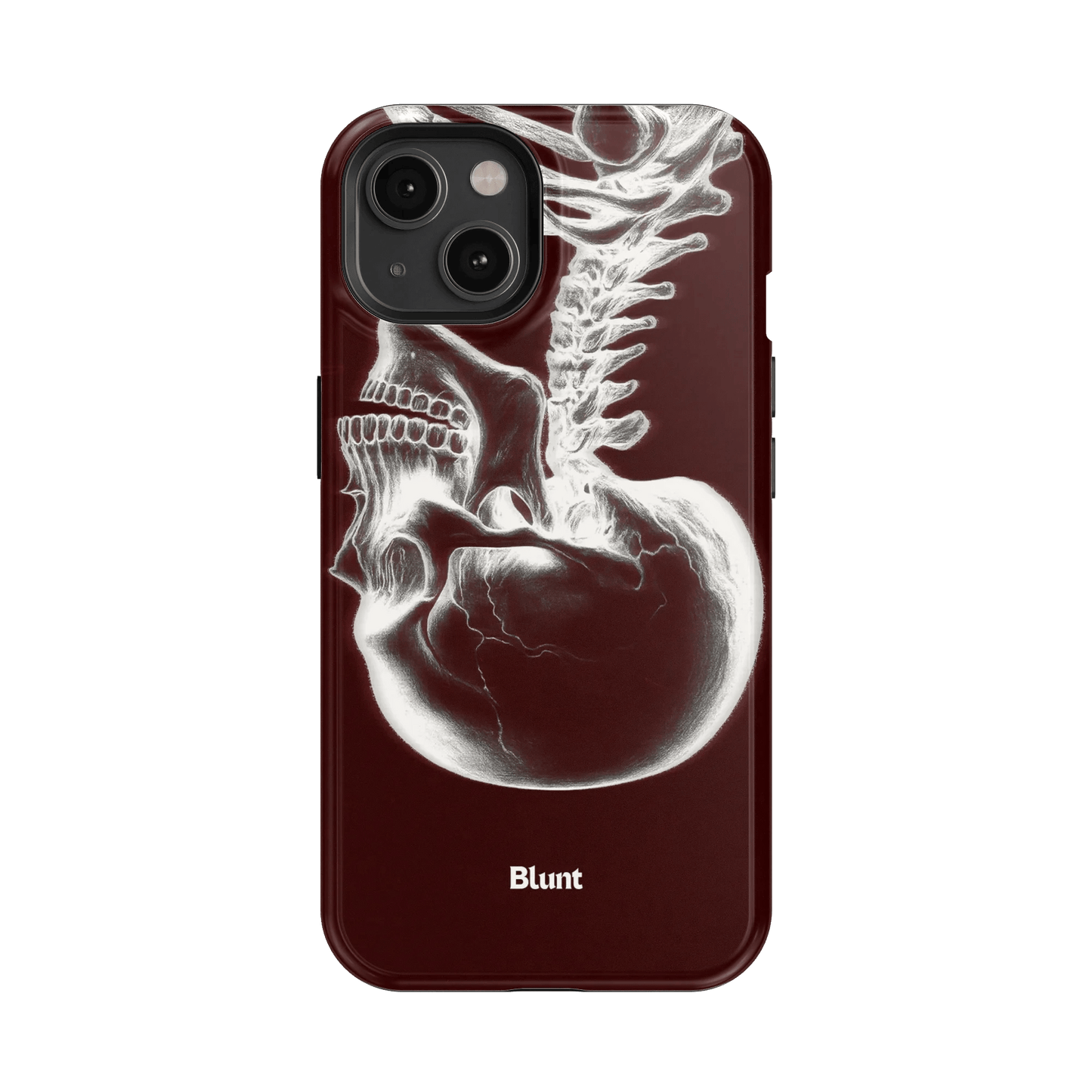 Crimson Cranium iPhone Case - Blunt Cases