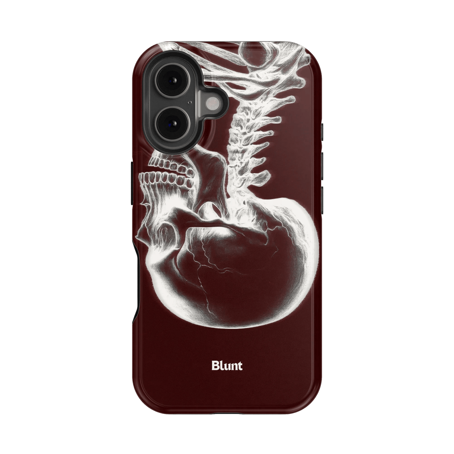 Crimson Cranium iPhone Case - Blunt Cases