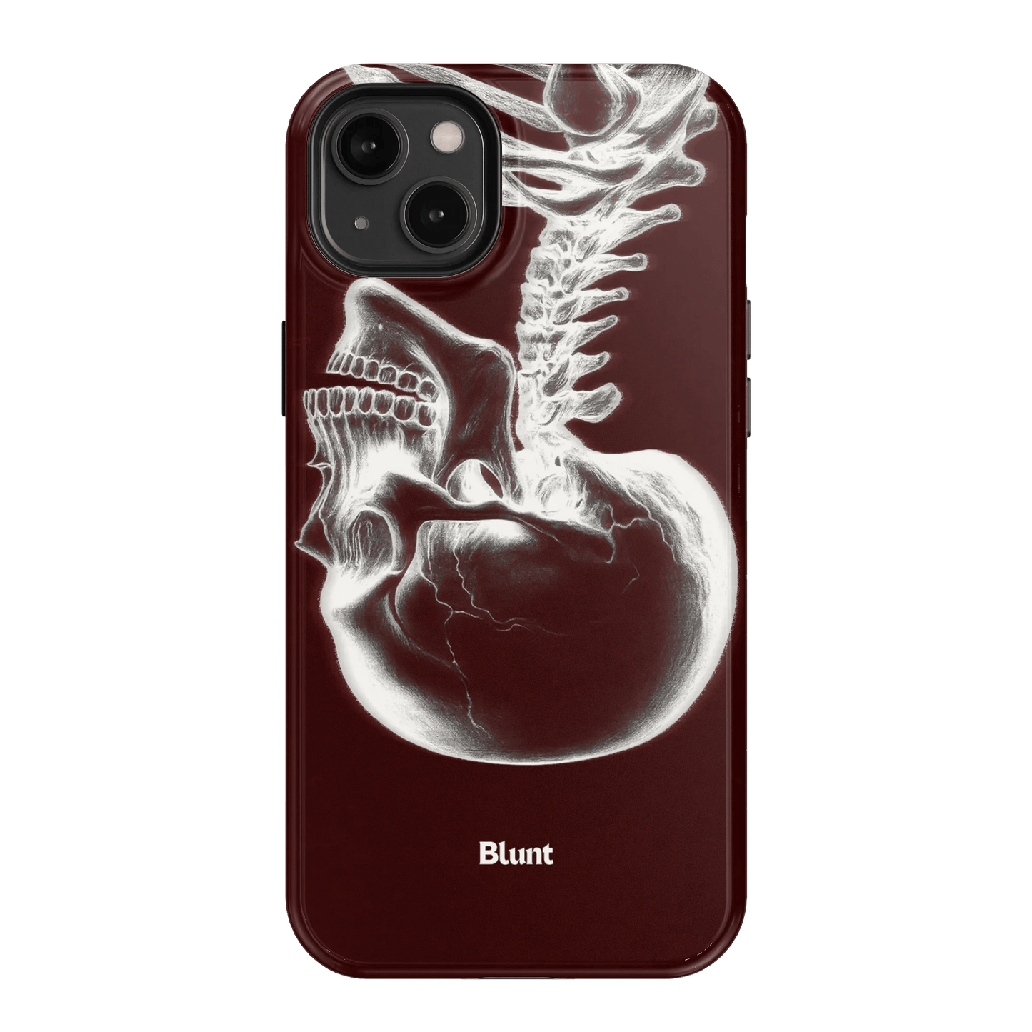 Crimson Cranium iPhone Case - Blunt Cases