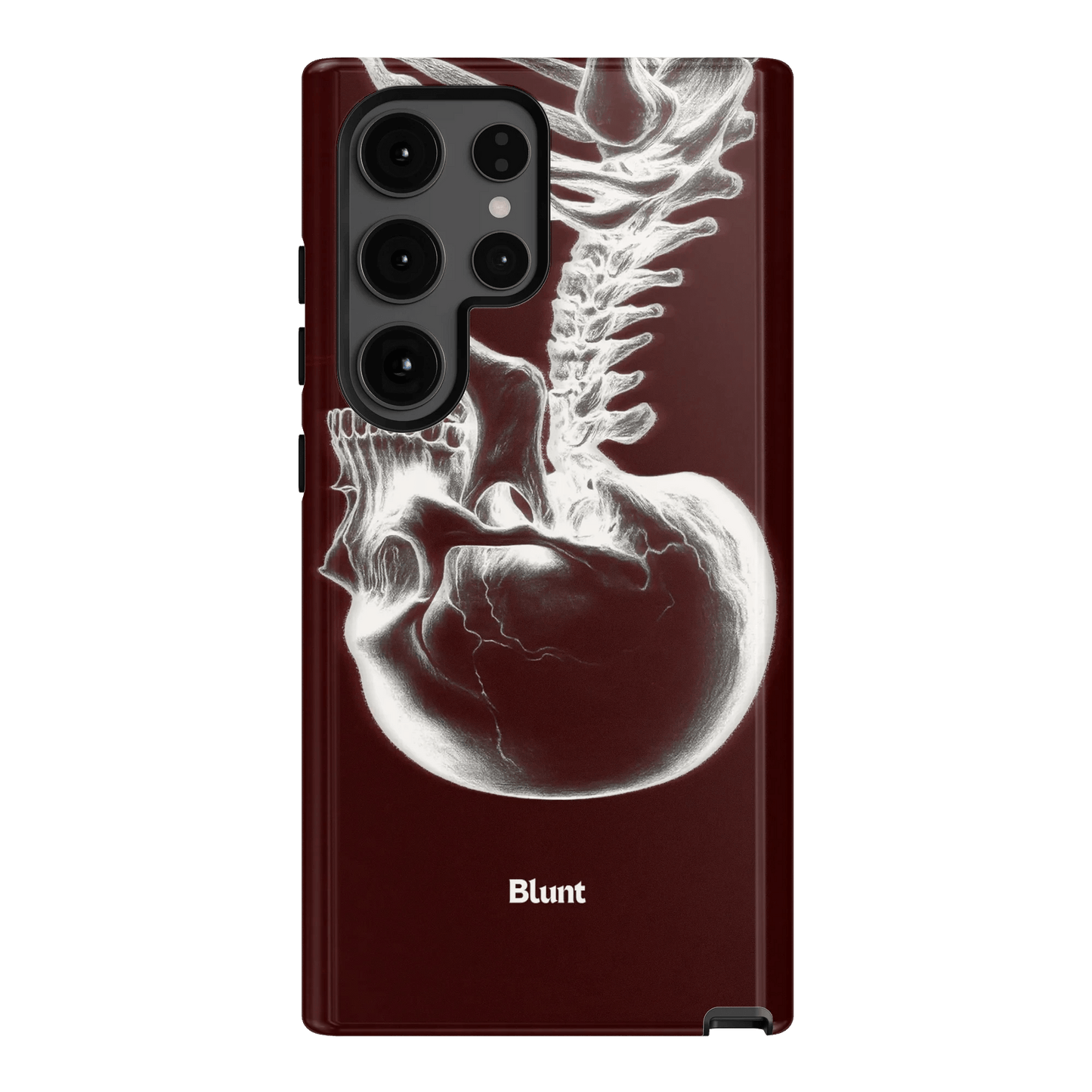 Crimson Cranium Samsung Case - Blunt Cases