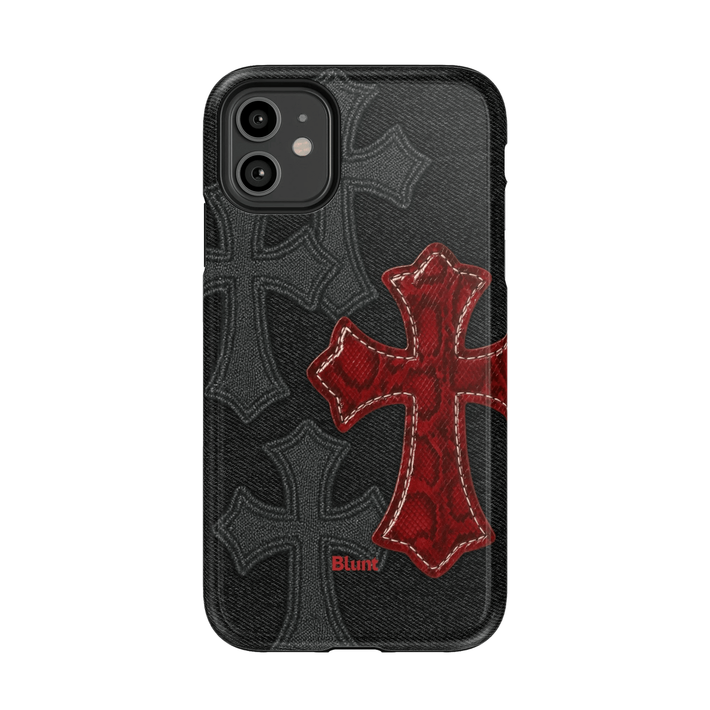 Crimson Cross iPhone Case - Blunt Cases
