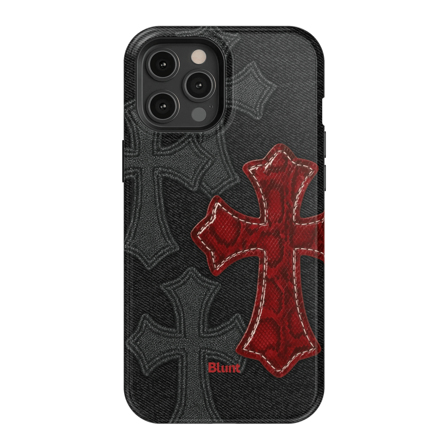 Crimson Cross iPhone Case - Blunt Cases
