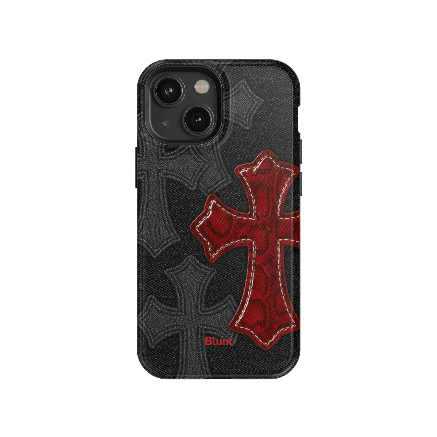 Crimson Cross iPhone Case - Blunt Cases