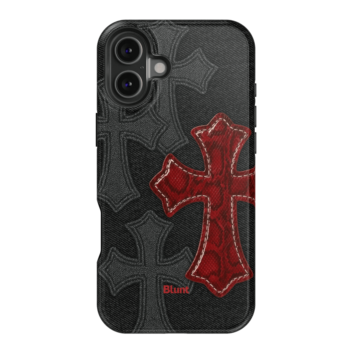 Crimson Cross iPhone Case - Blunt Cases