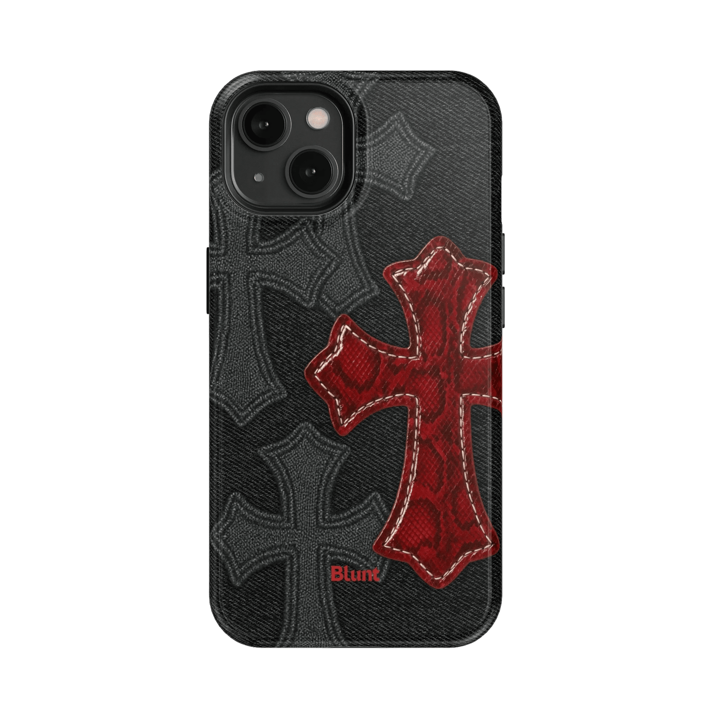 Crimson Cross iPhone Case - Blunt Cases