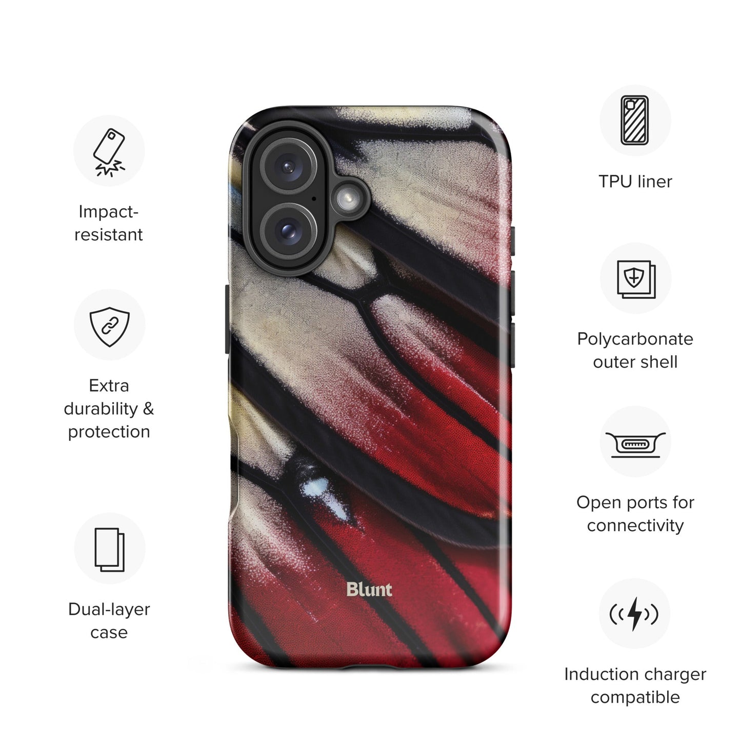 Crimson Dart iPhone Case - Blunt Cases