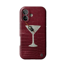 Crimson Happy Hour Statement iPhone Case