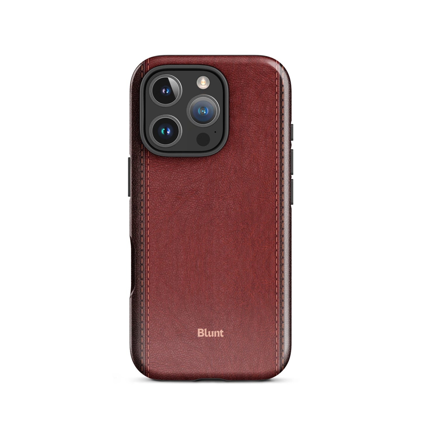 Crimson Hide iPhone Case - Blunt Cases