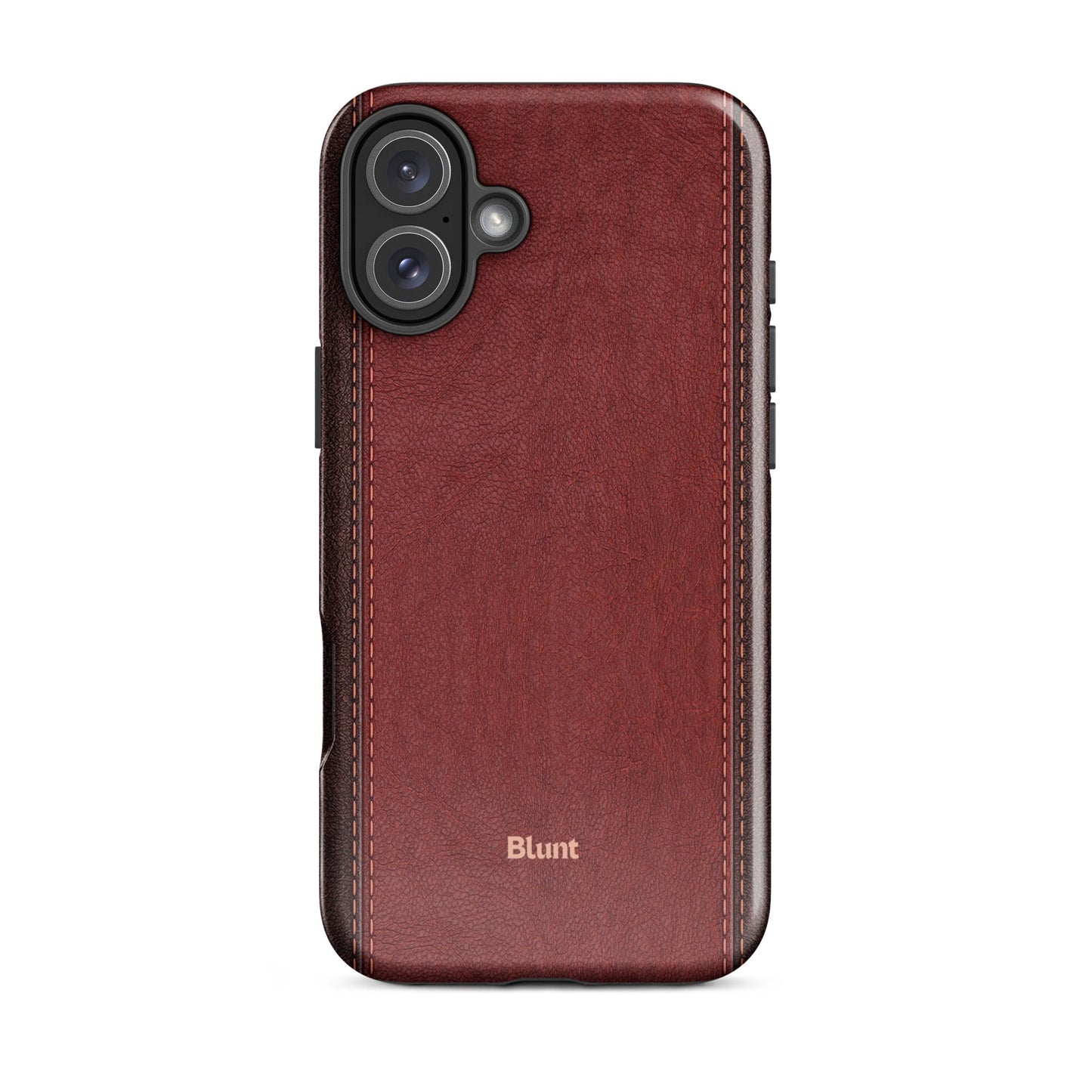 Crimson Hide iPhone Case - Blunt Cases