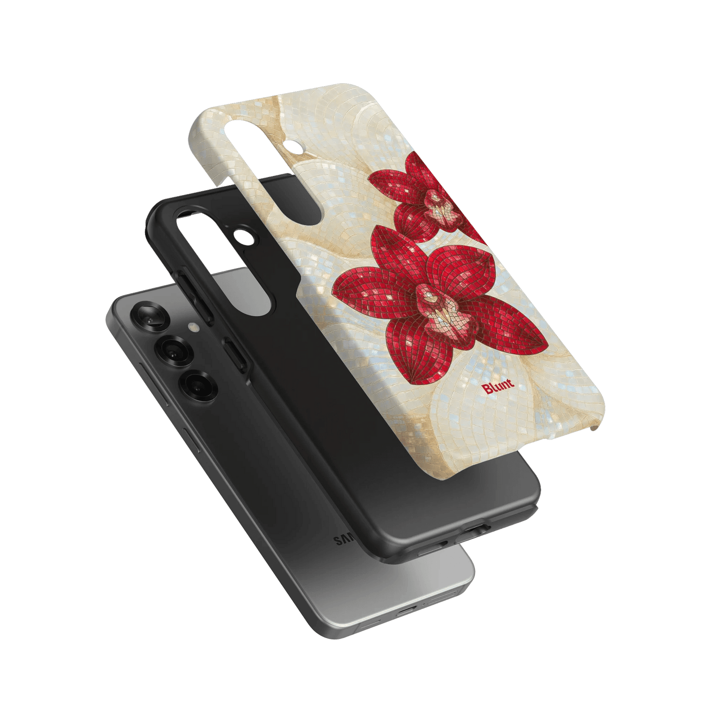Crimson Orchid Samsung Case - Blunt Cases