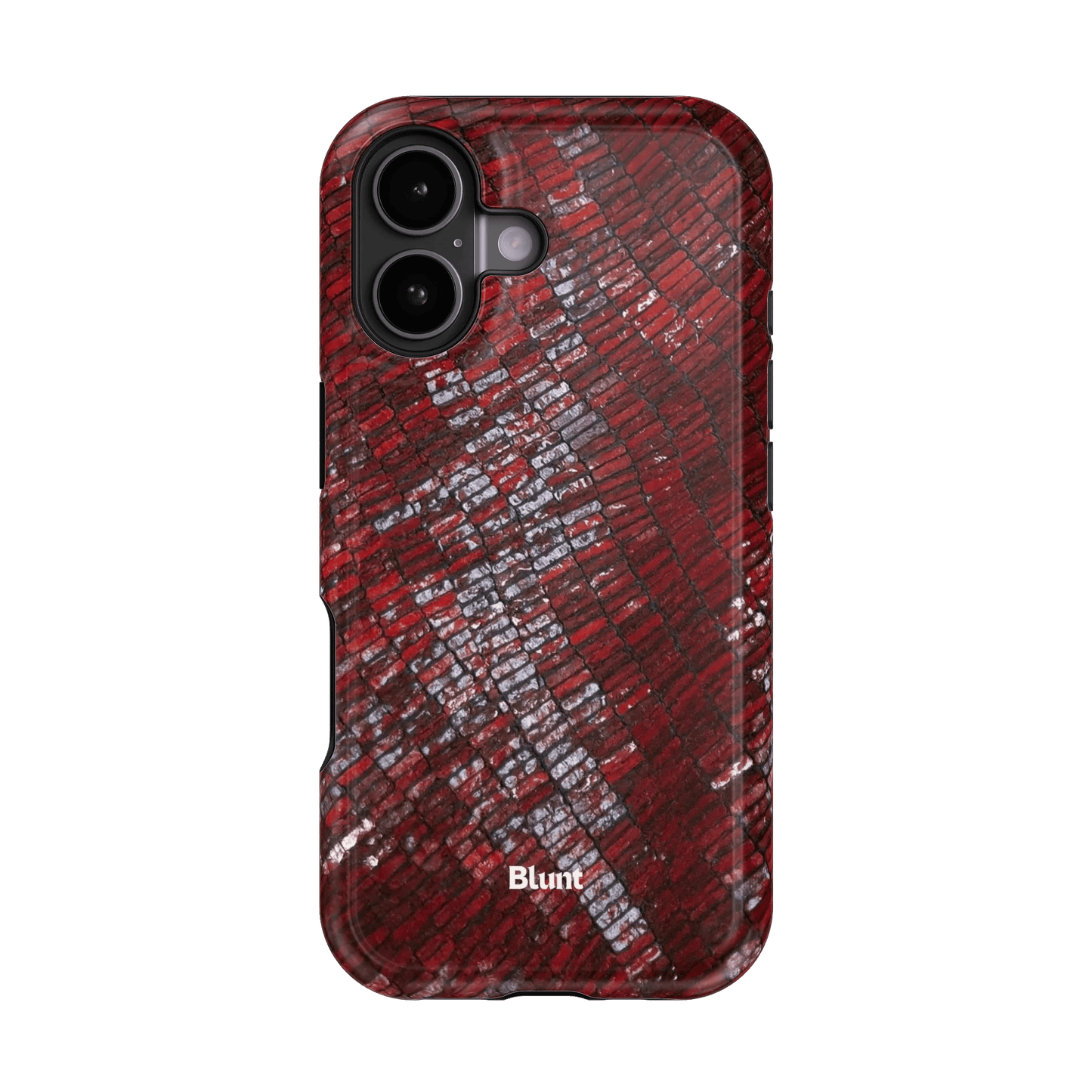 Crimson Scale iPhone Case - Blunt Cases