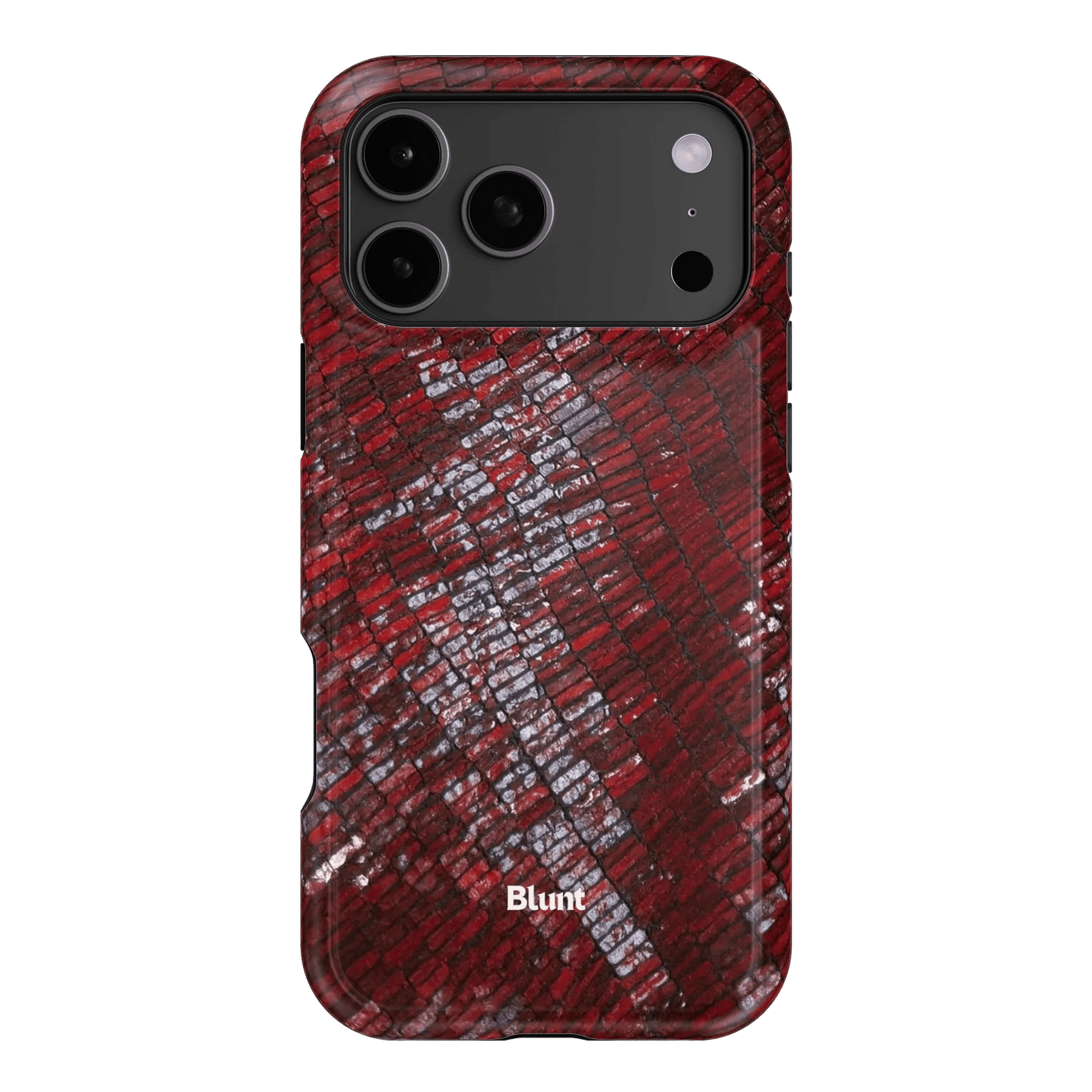 Crimson Scale iPhone Case - Blunt Cases