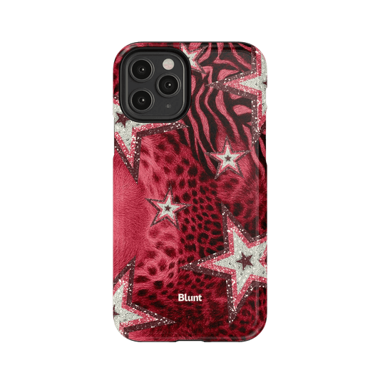 Crimson Starfall iPhone Case - Blunt Cases