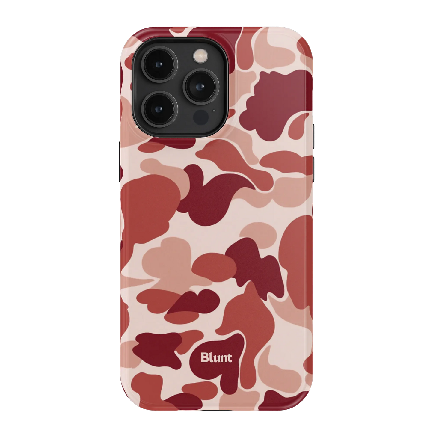 Reddish Camo iPhone Case