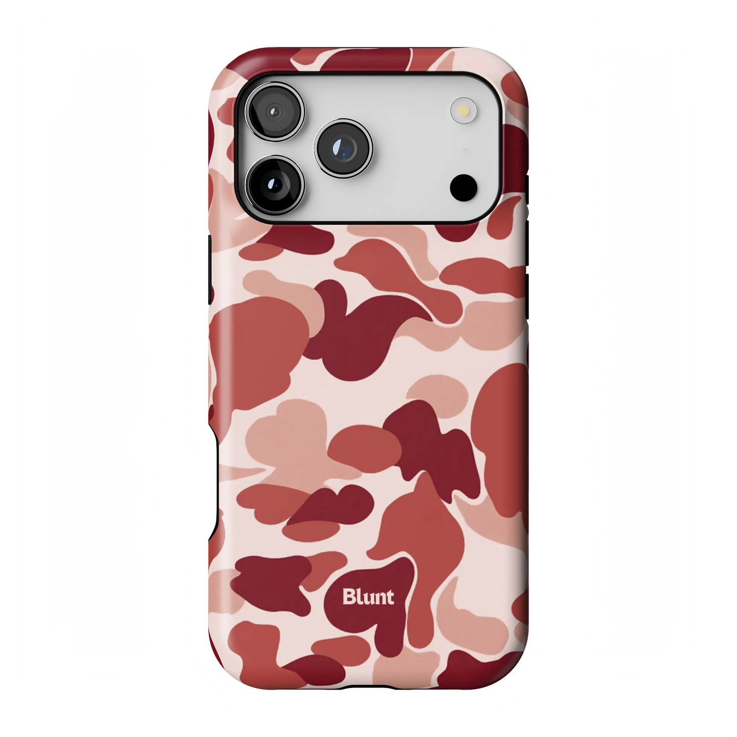 Reddish Camo iPhone Case