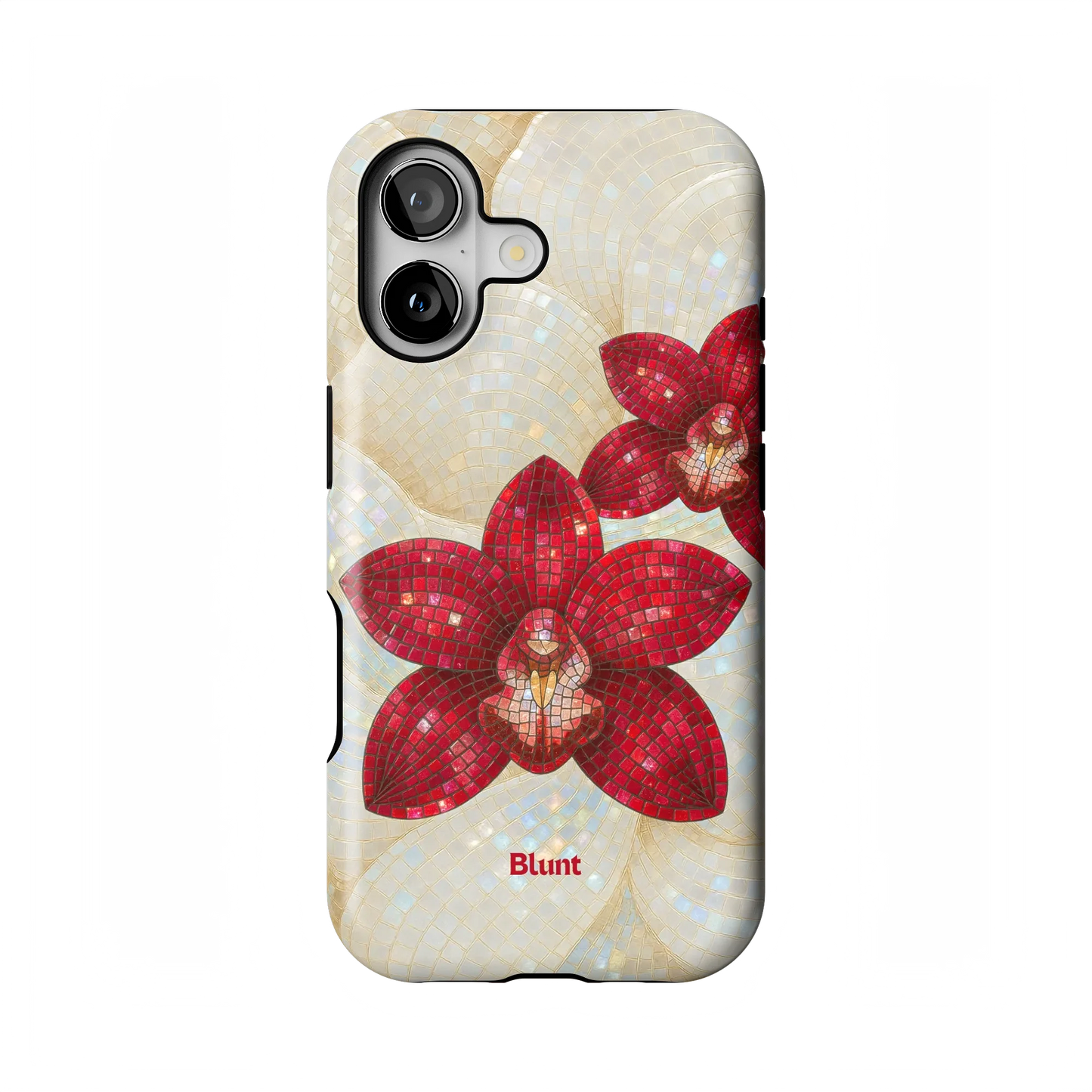 Crimson Orchid iPhone Case