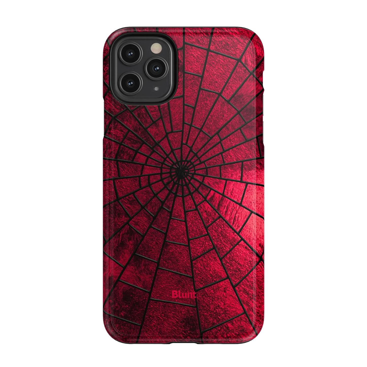 Crimson Web iPhone Case