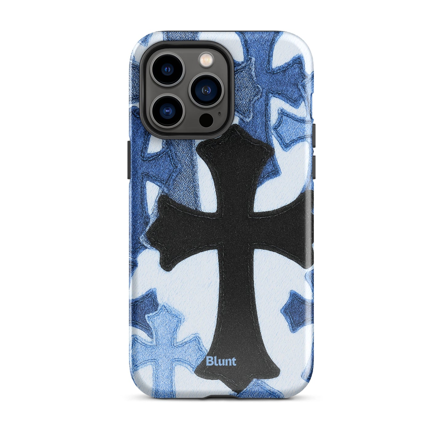 Denim Cross iPhone Case - Blunt Cases