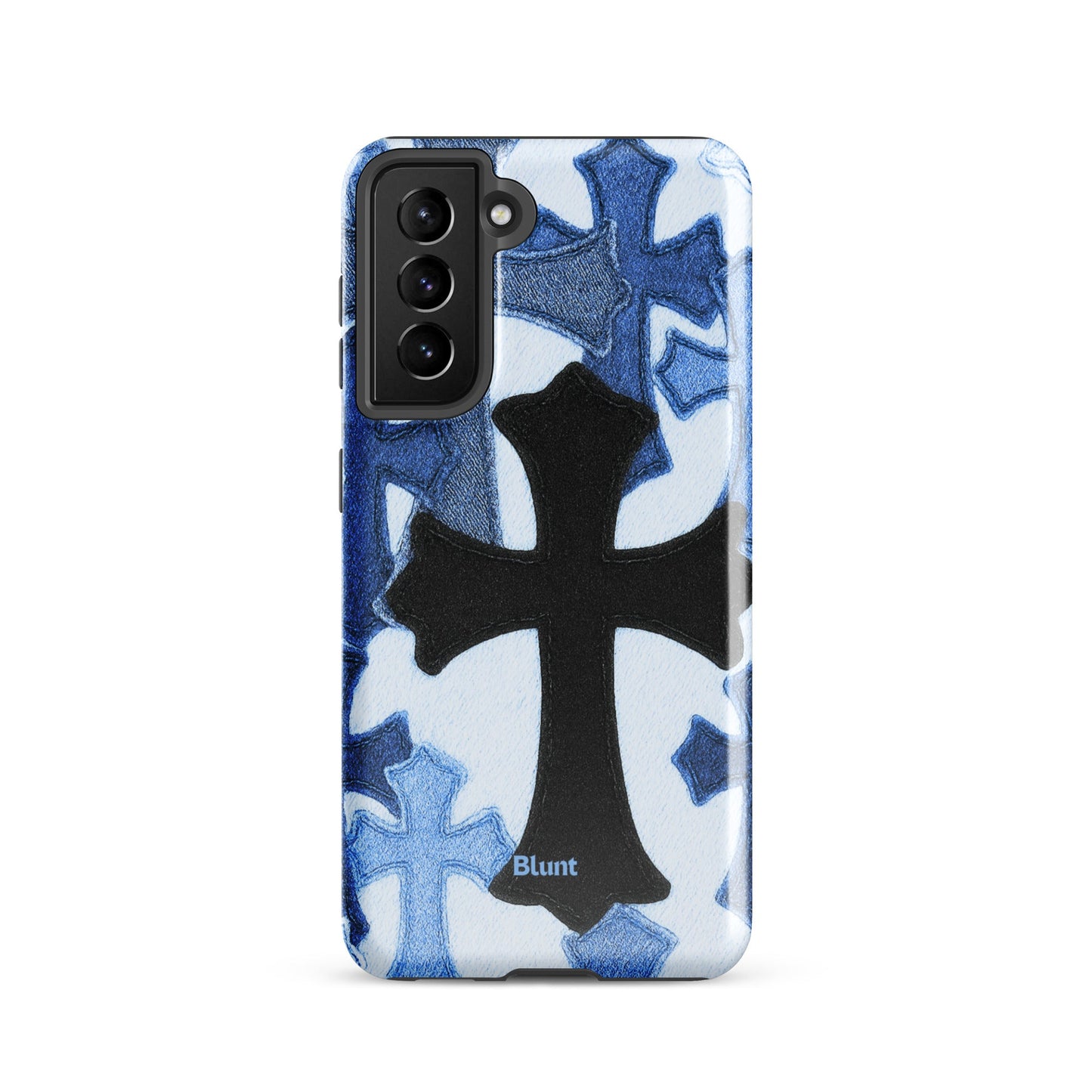 Denim Cross Samsung Case - Blunt Cases