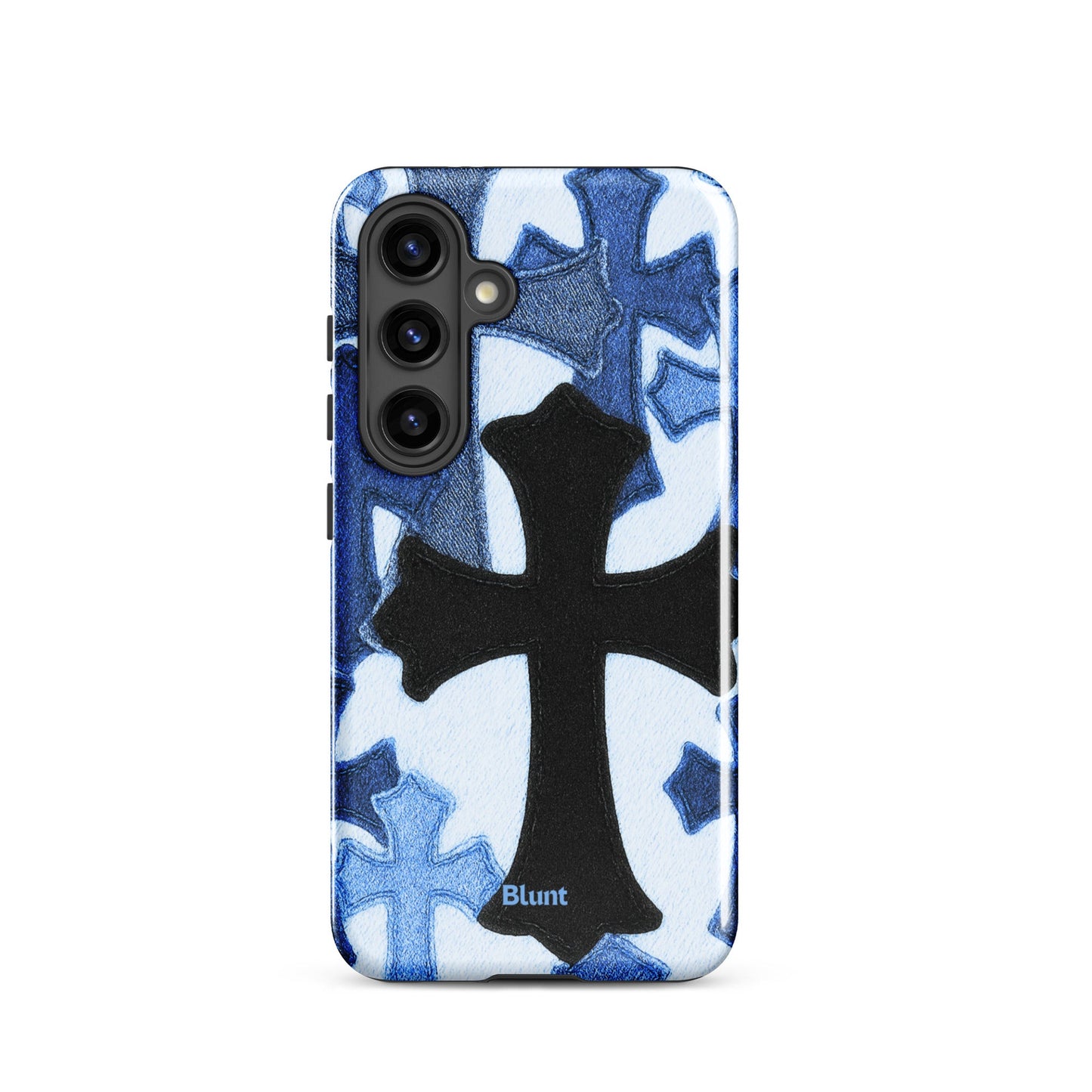 Denim Cross Samsung Case - Blunt Cases