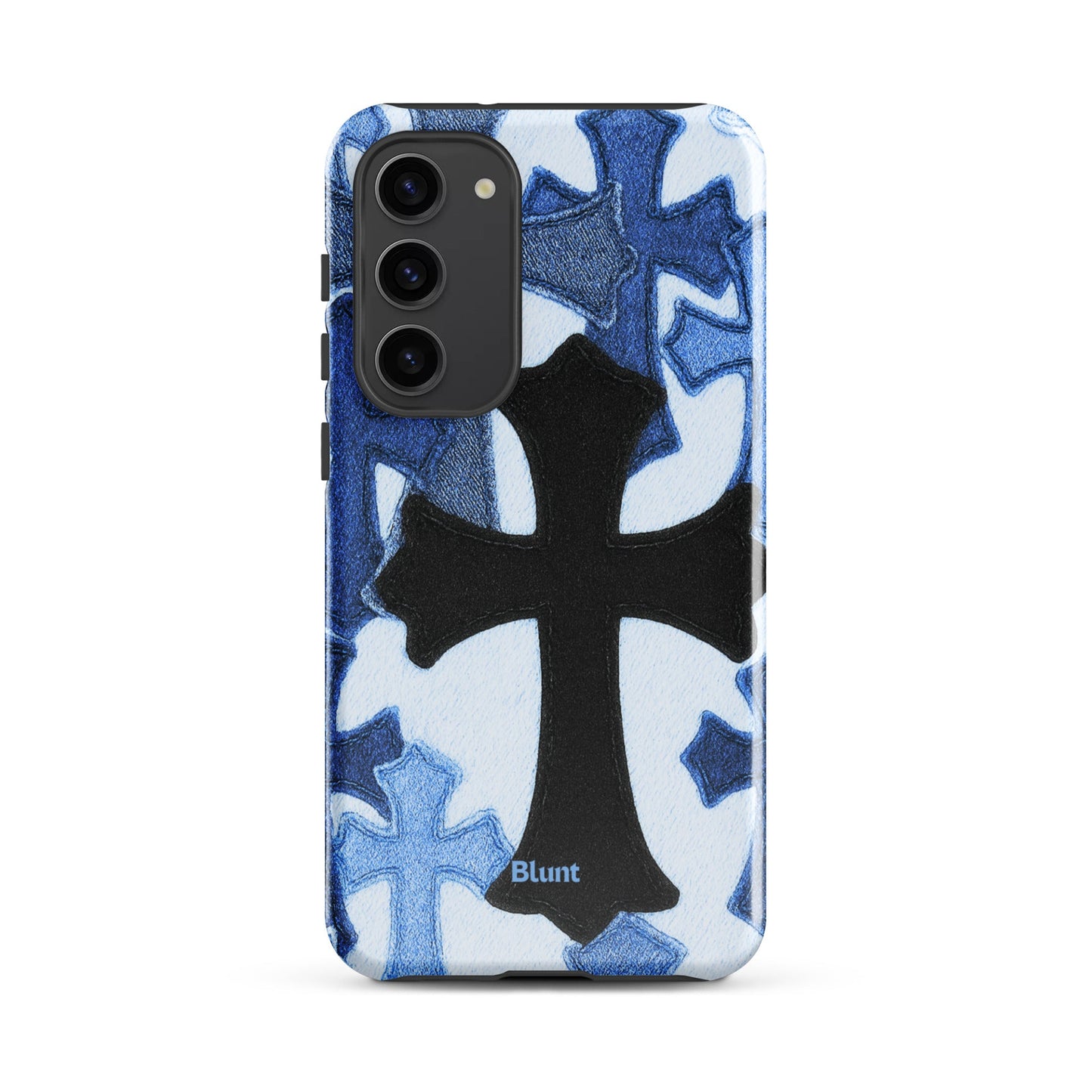 Denim Cross Samsung Case - Blunt Cases