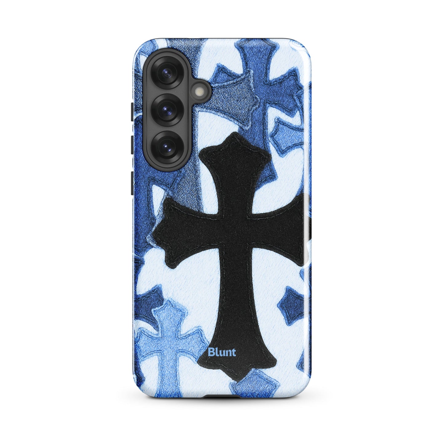 Denim Cross Samsung Case - Blunt Cases