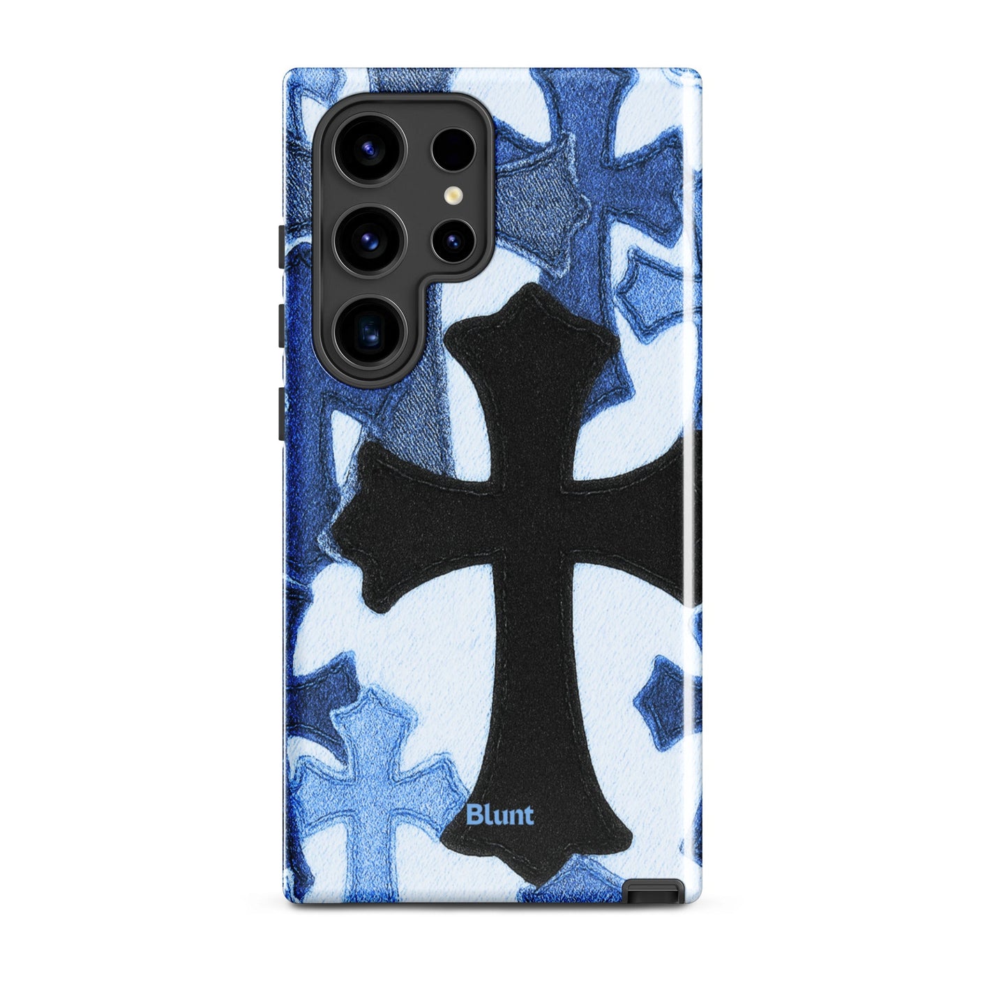 Denim Cross Samsung Case - Blunt Cases