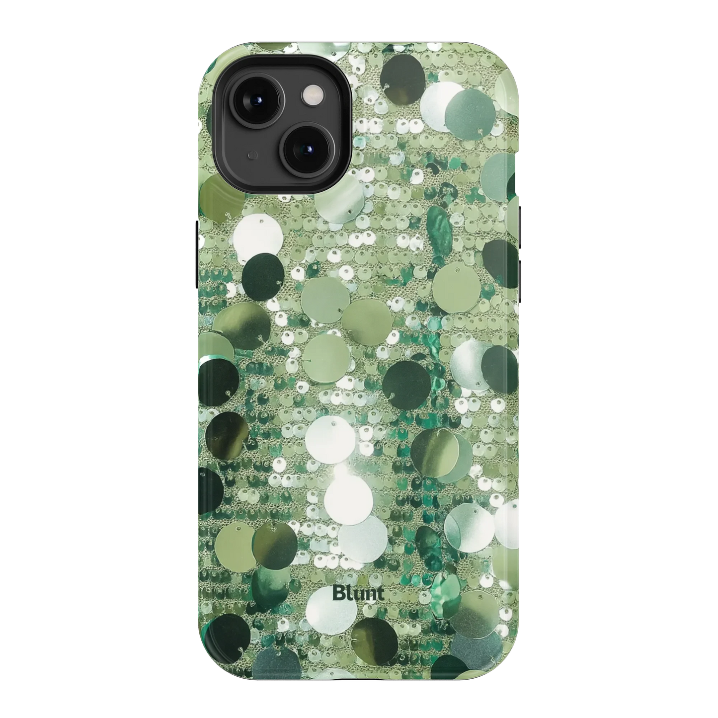 Sage Glitz iPhone Case