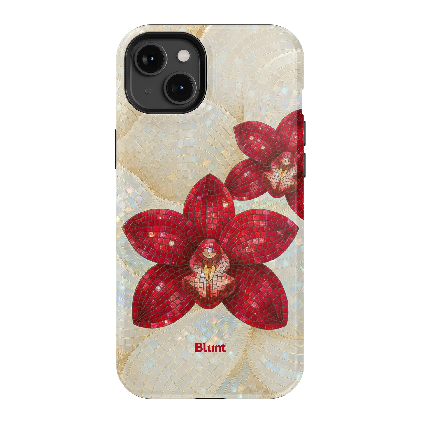 Crimson Orchid iPhone Case