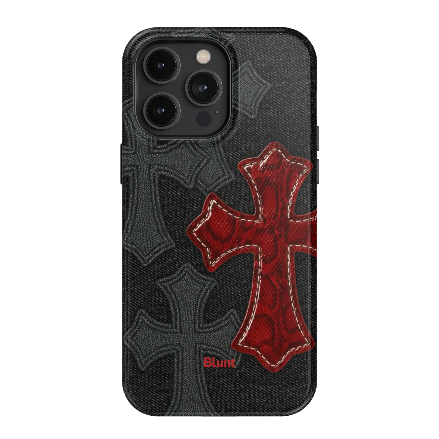 Crimson Cross iPhone Case