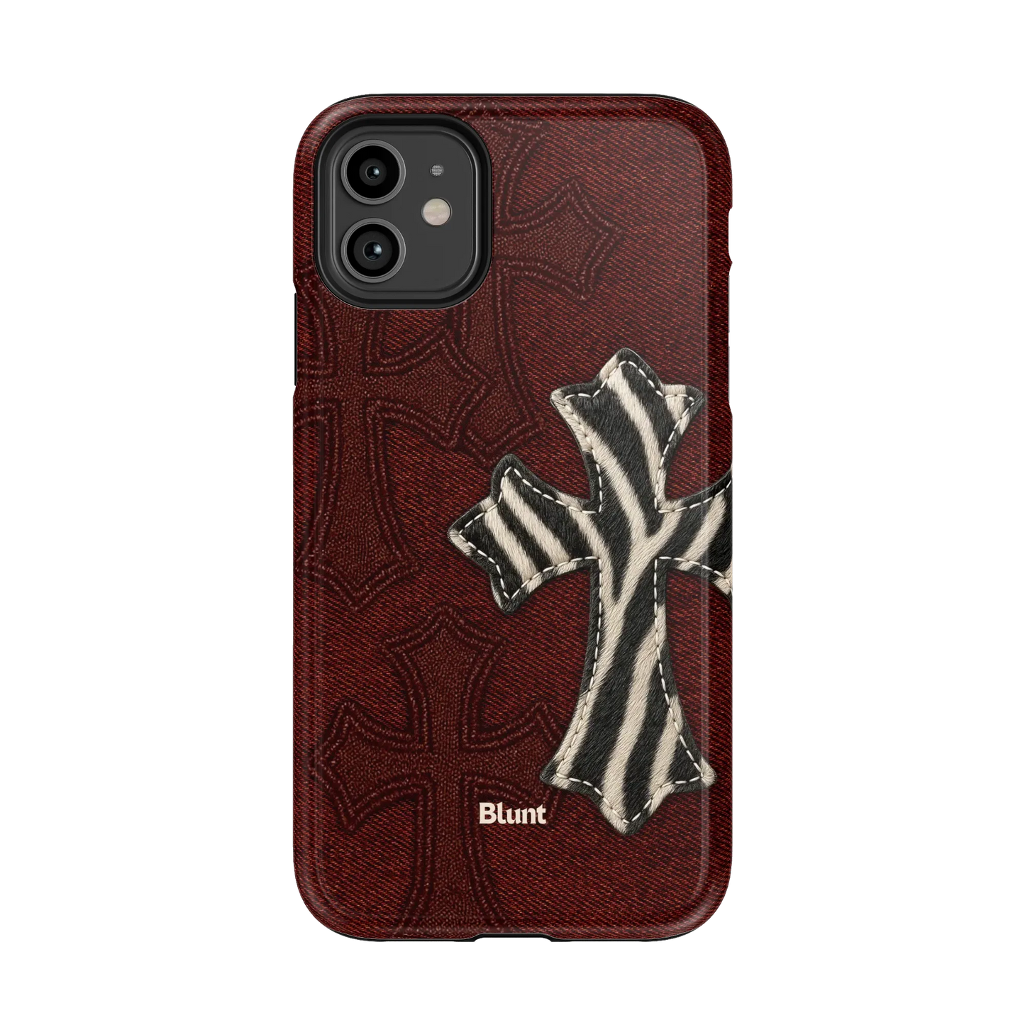 Zebrascale Cross iPhone Case