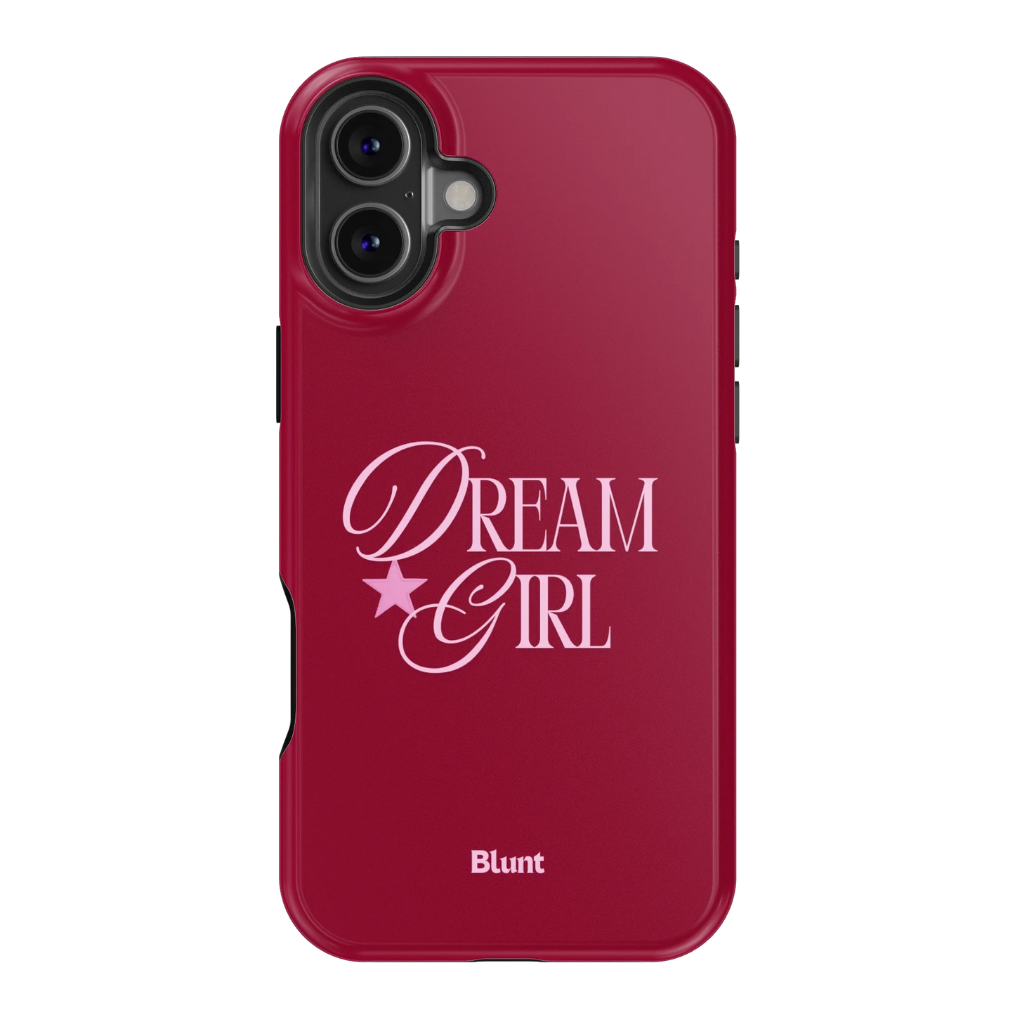 Dream Girl Maroon iPhone Case