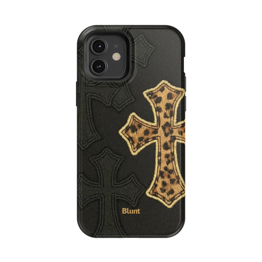 Cheetah Cross iPhone Case