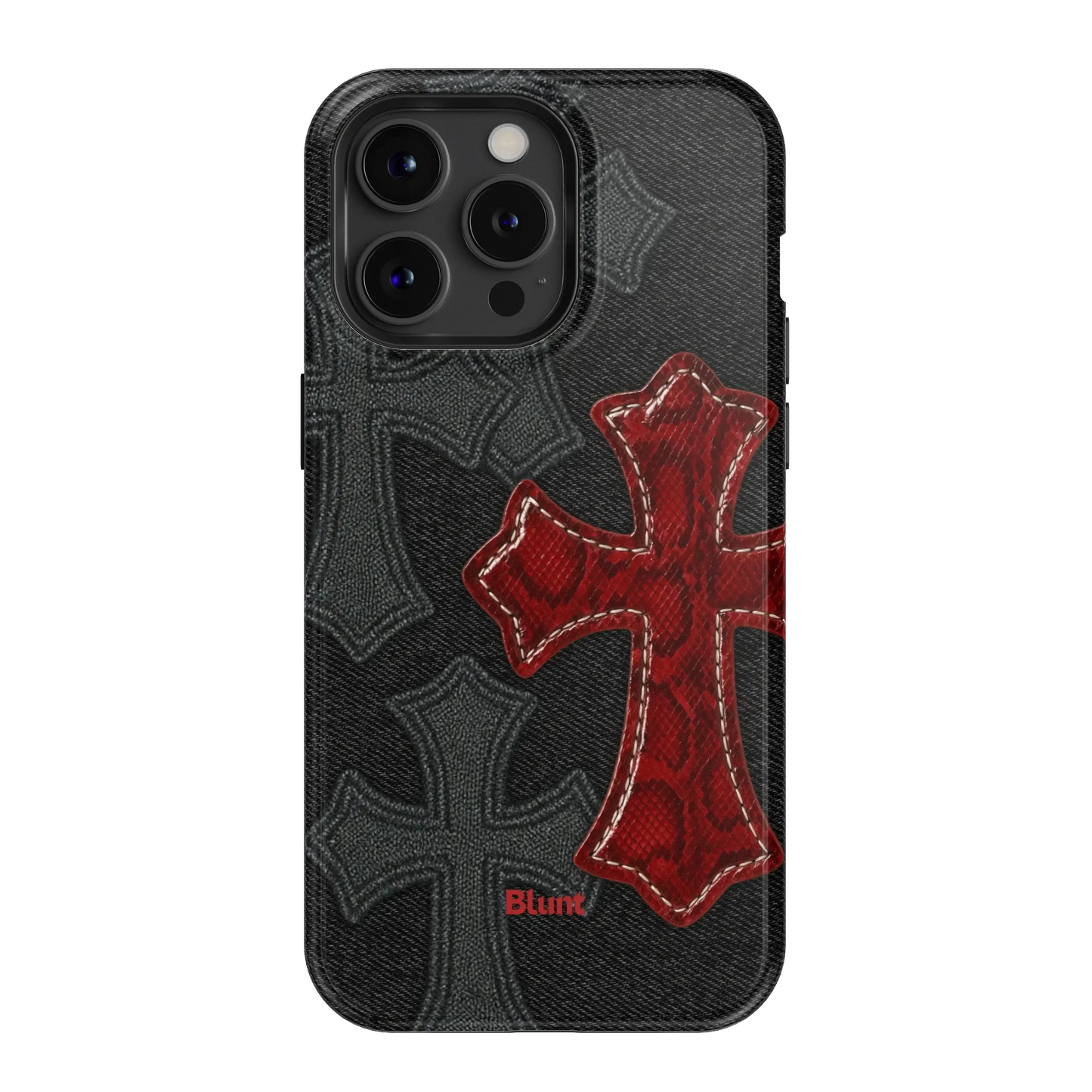 Crimson Cross iPhone Case