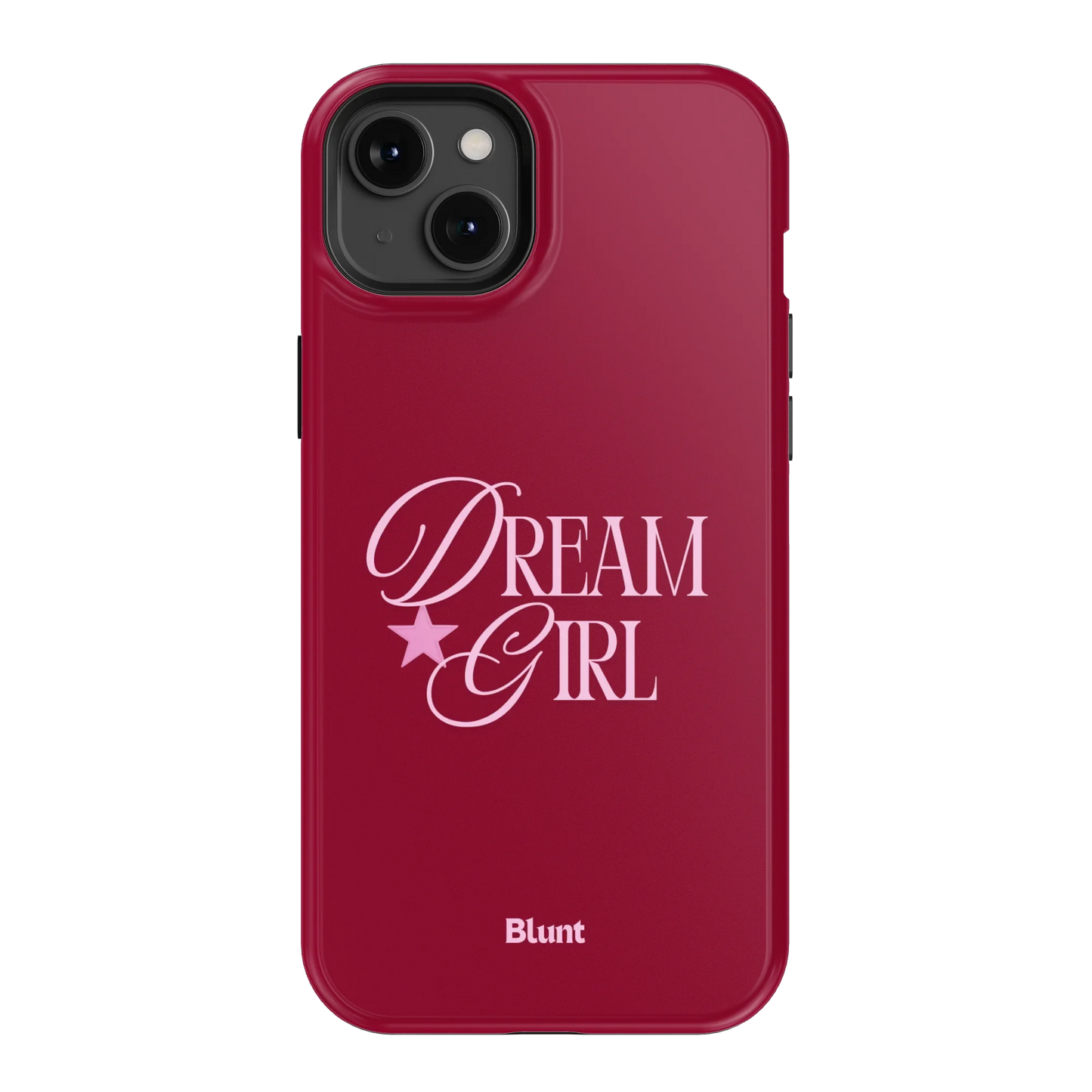 Dream Girl Maroon iPhone Case