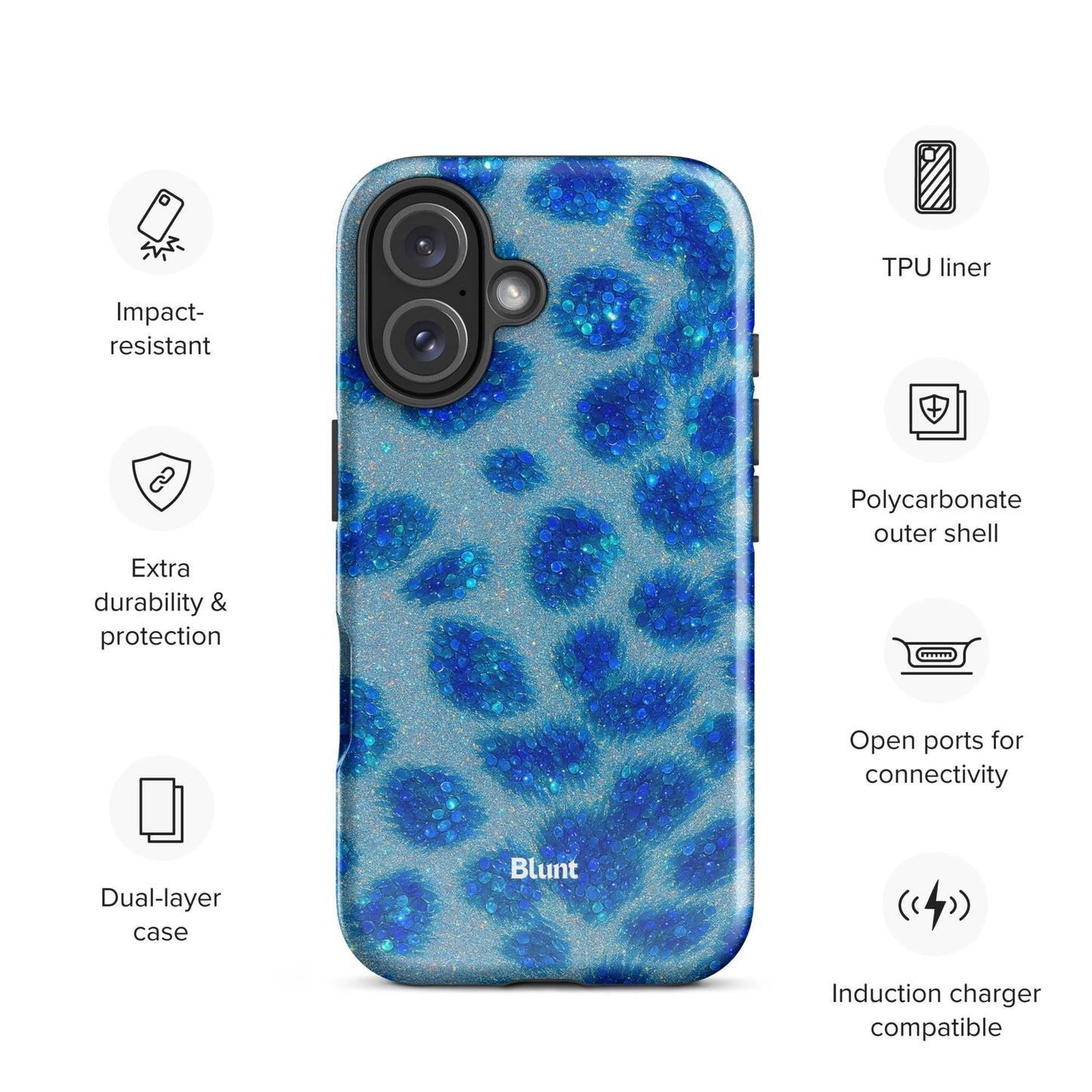 Electric Cheetah iPhone Case - Blunt Cases