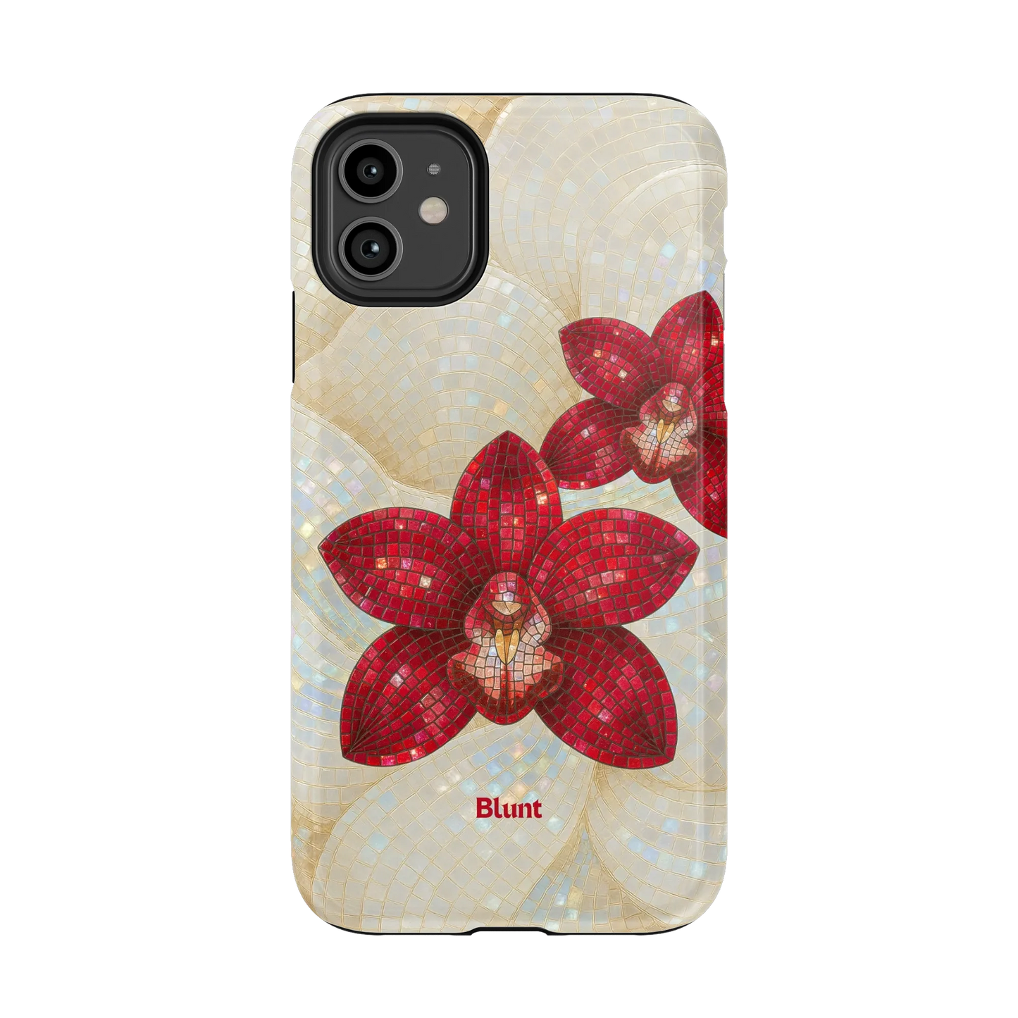 Crimson Orchid iPhone Case