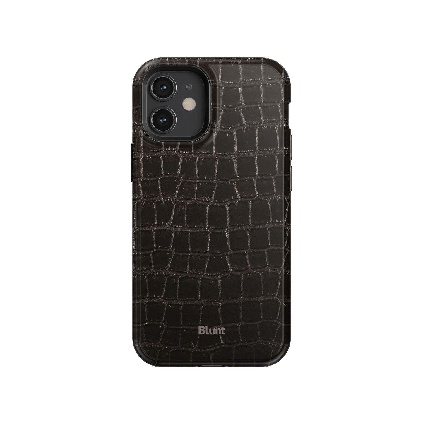Onyx Croc iPhone Case