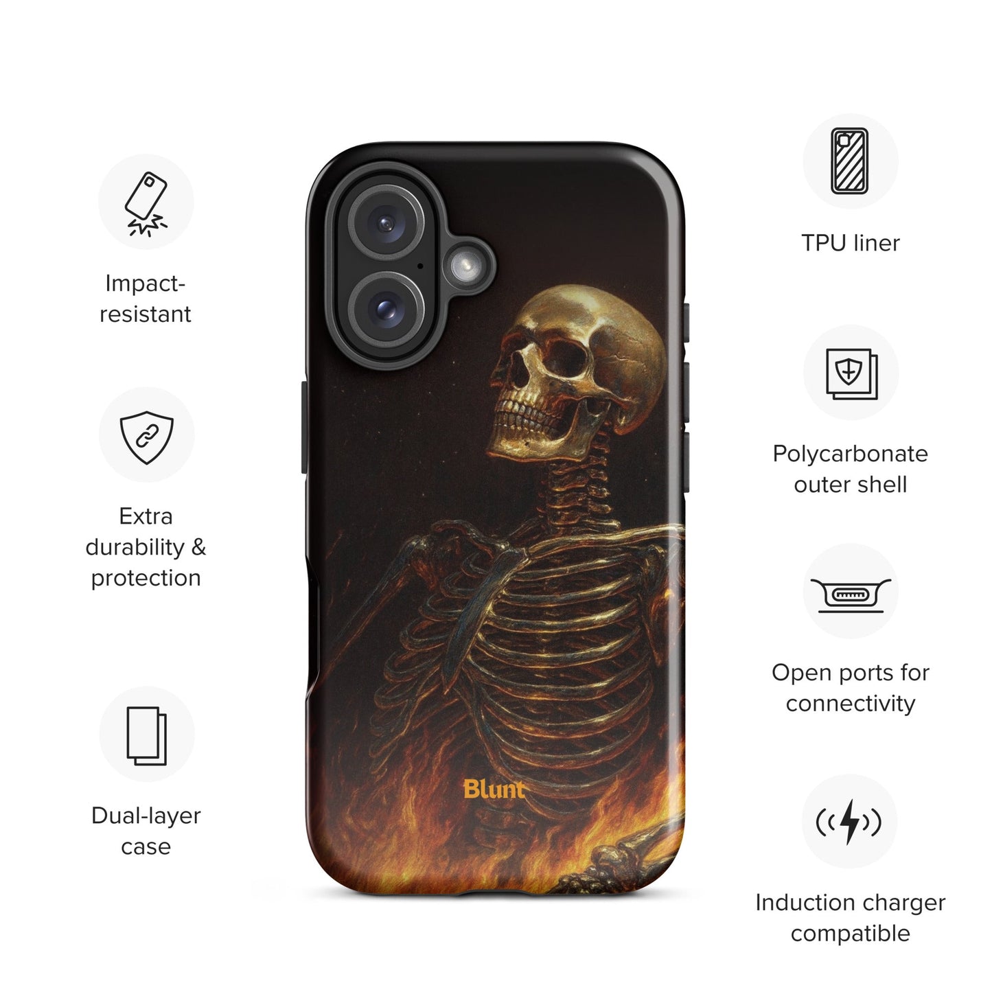 Ember Bones iPhone Case - Blunt Cases