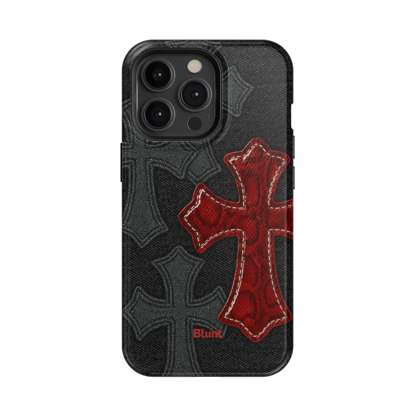 Crimson Cross iPhone Case