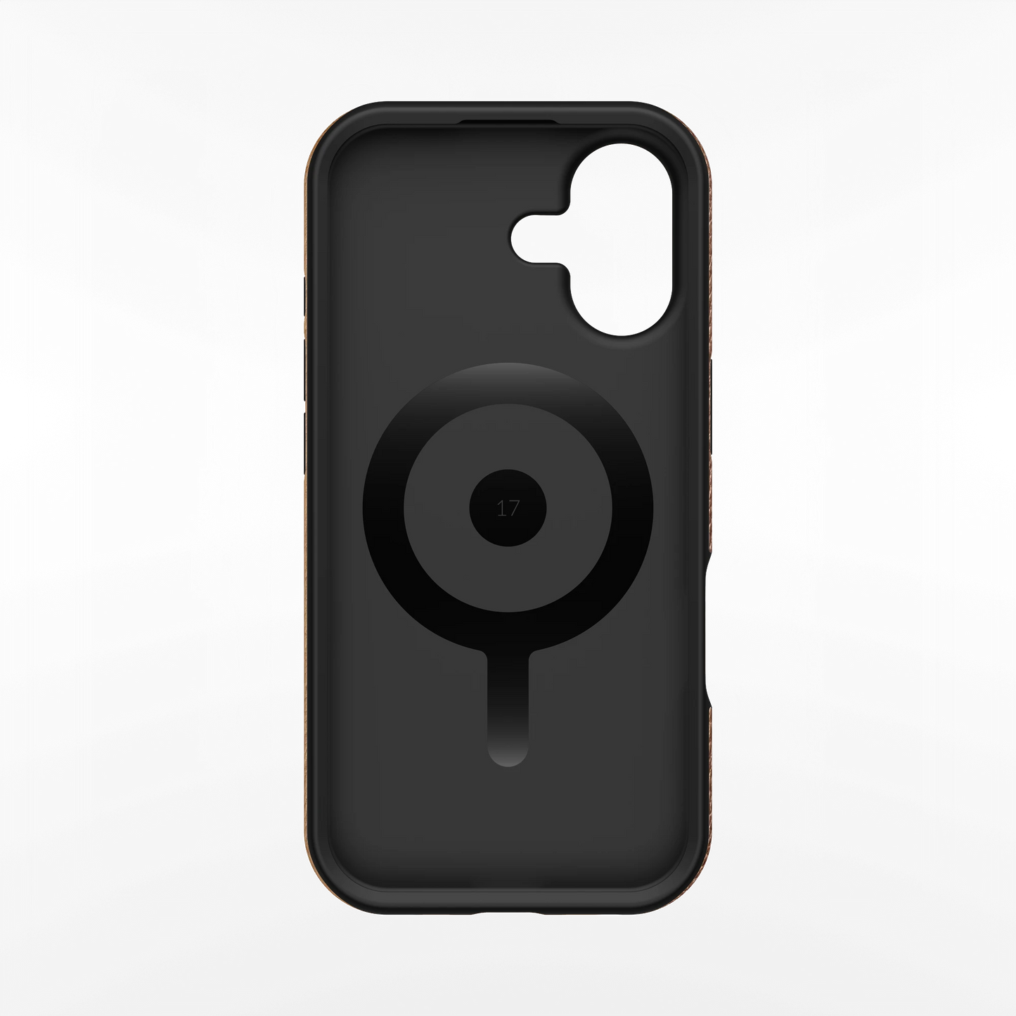 Two-Tone Walnut iPhone Case
