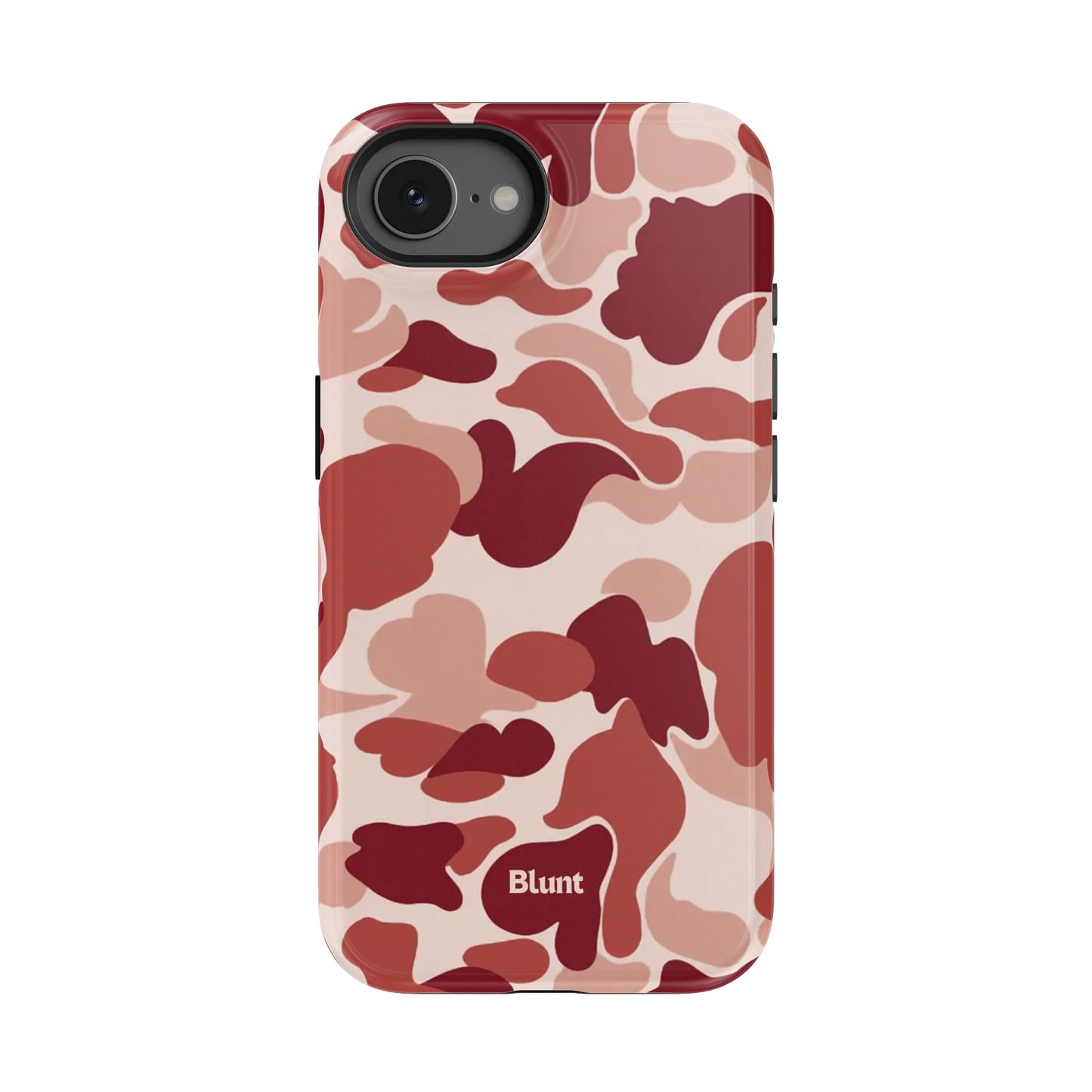 Reddish Camo iPhone Case