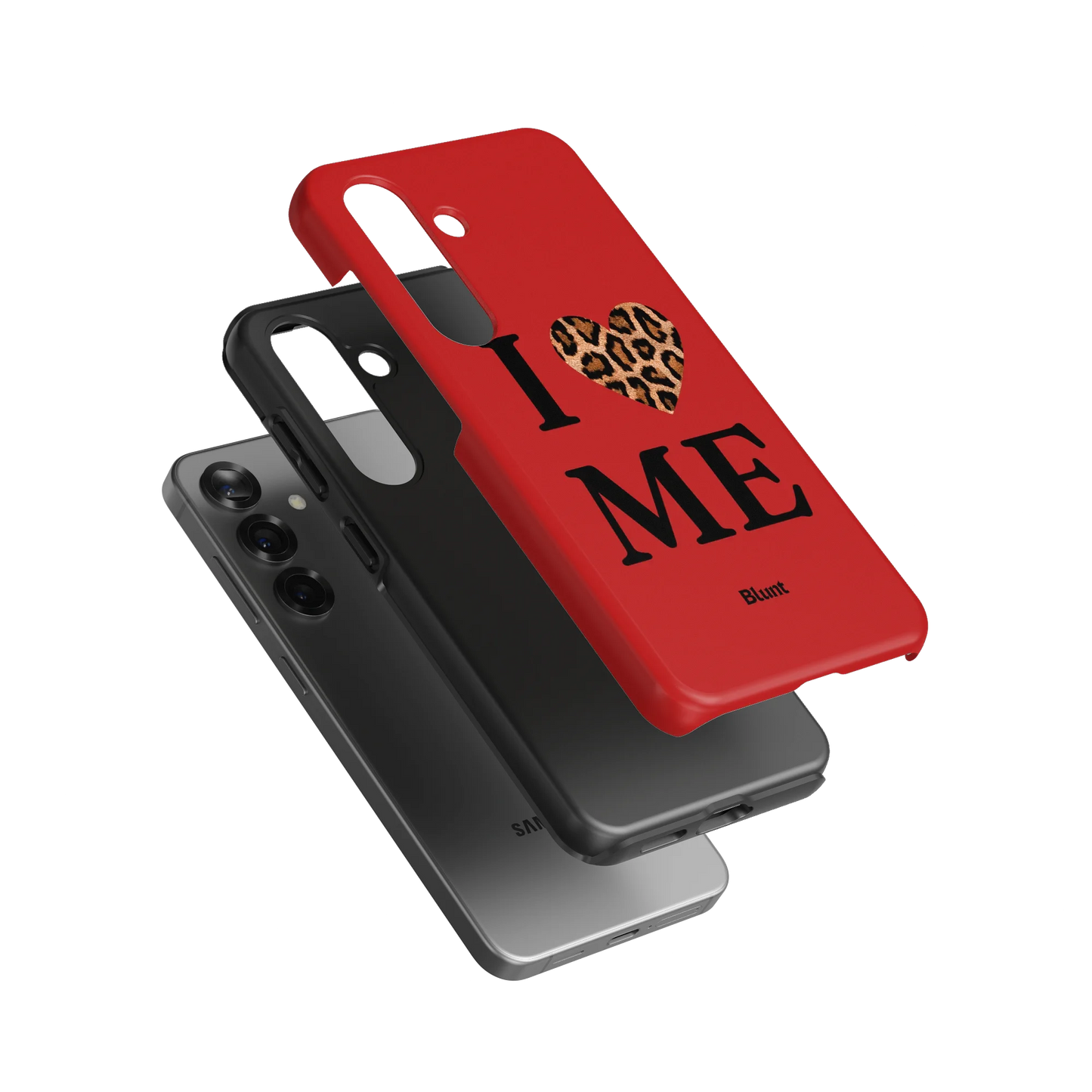Red I Love Me Samsung Case