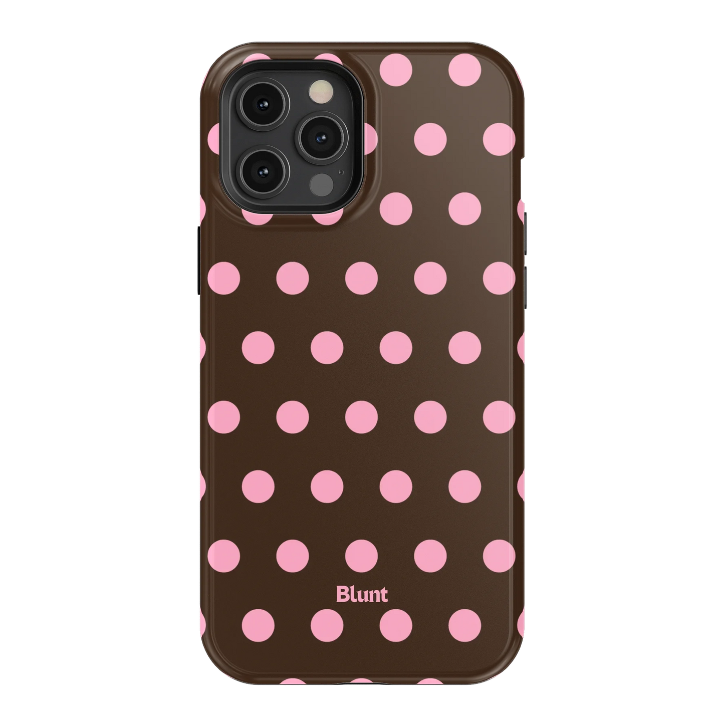 Chocolate Polka iPhone Case