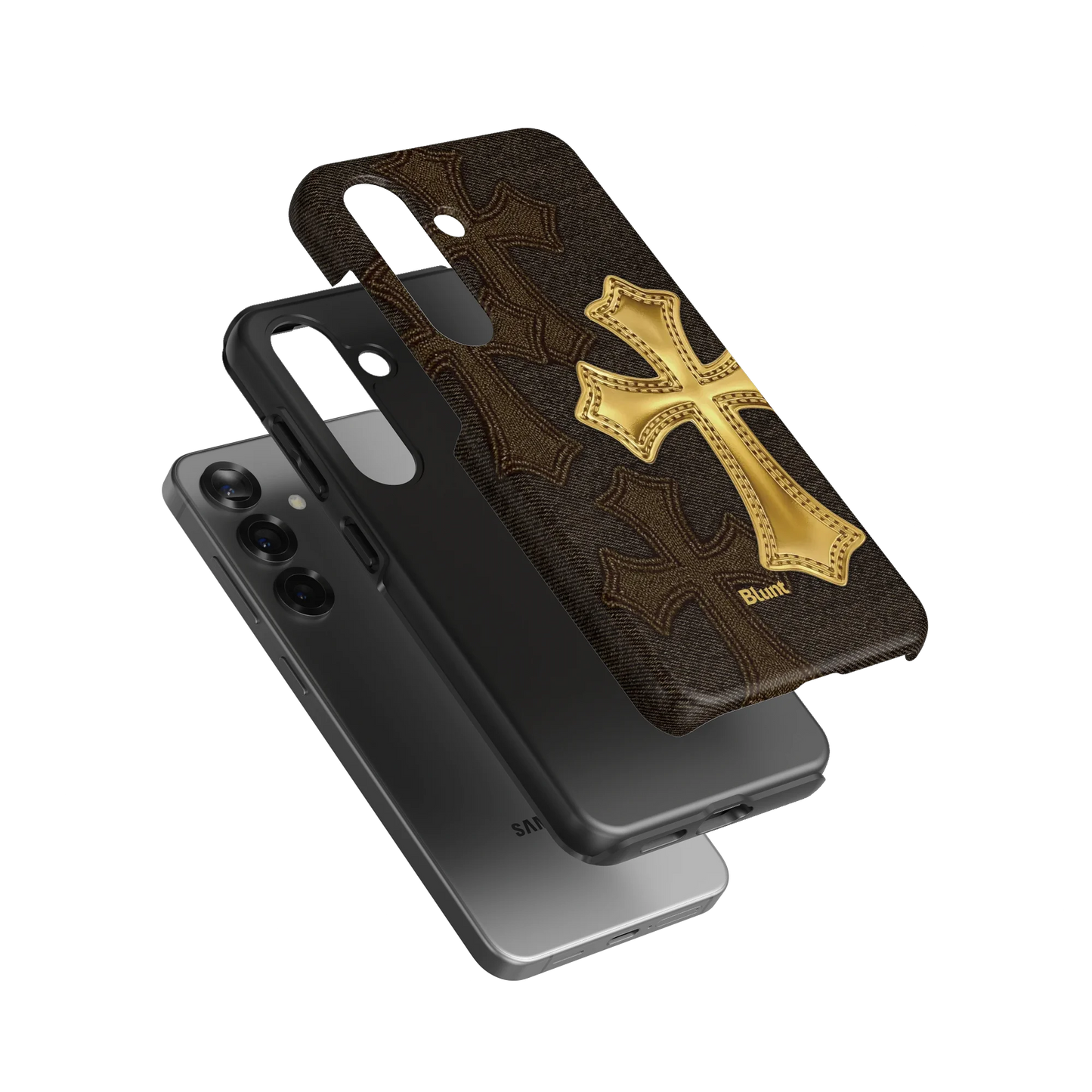 Gold Cross Samsung Case