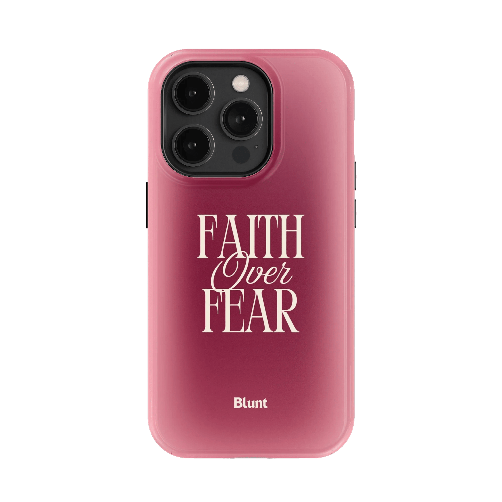 Faith Over Fear iPhone Case - Blunt Cases