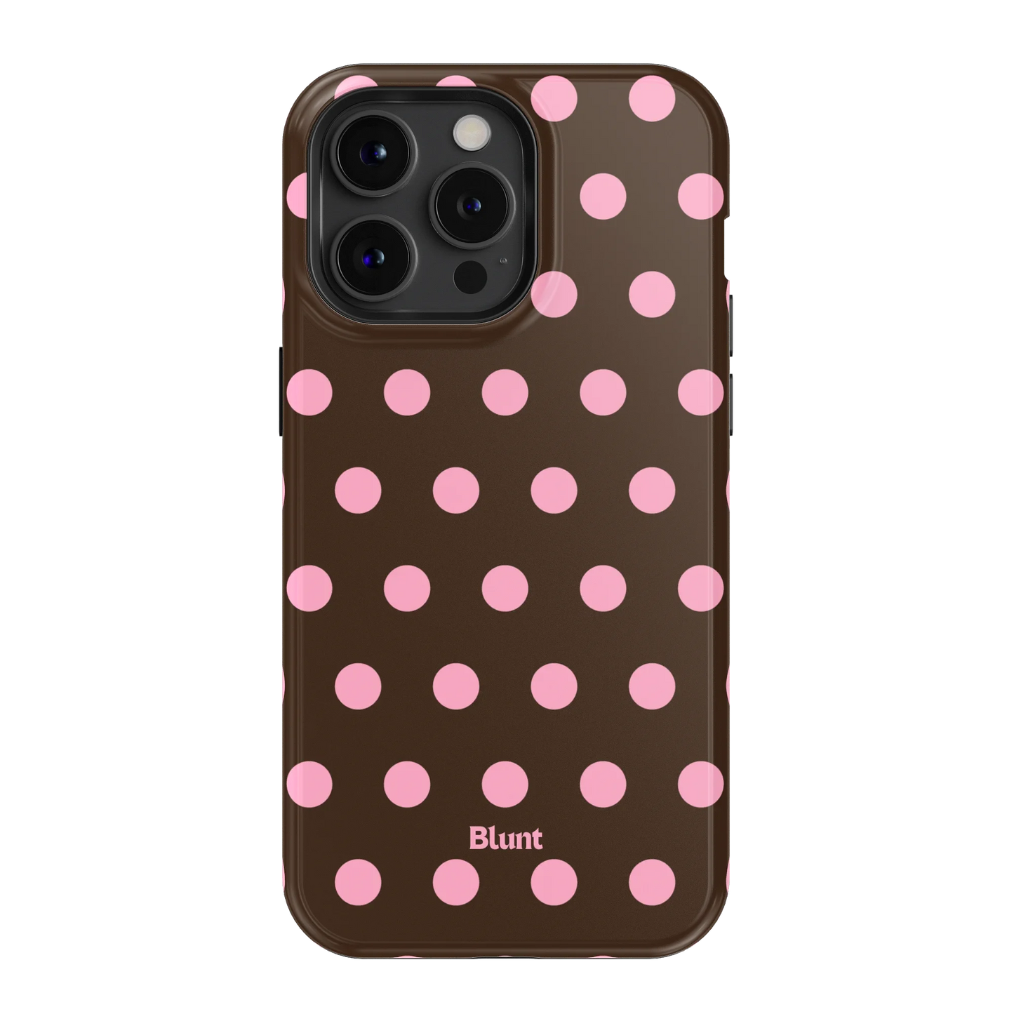 Chocolate Polka iPhone Case
