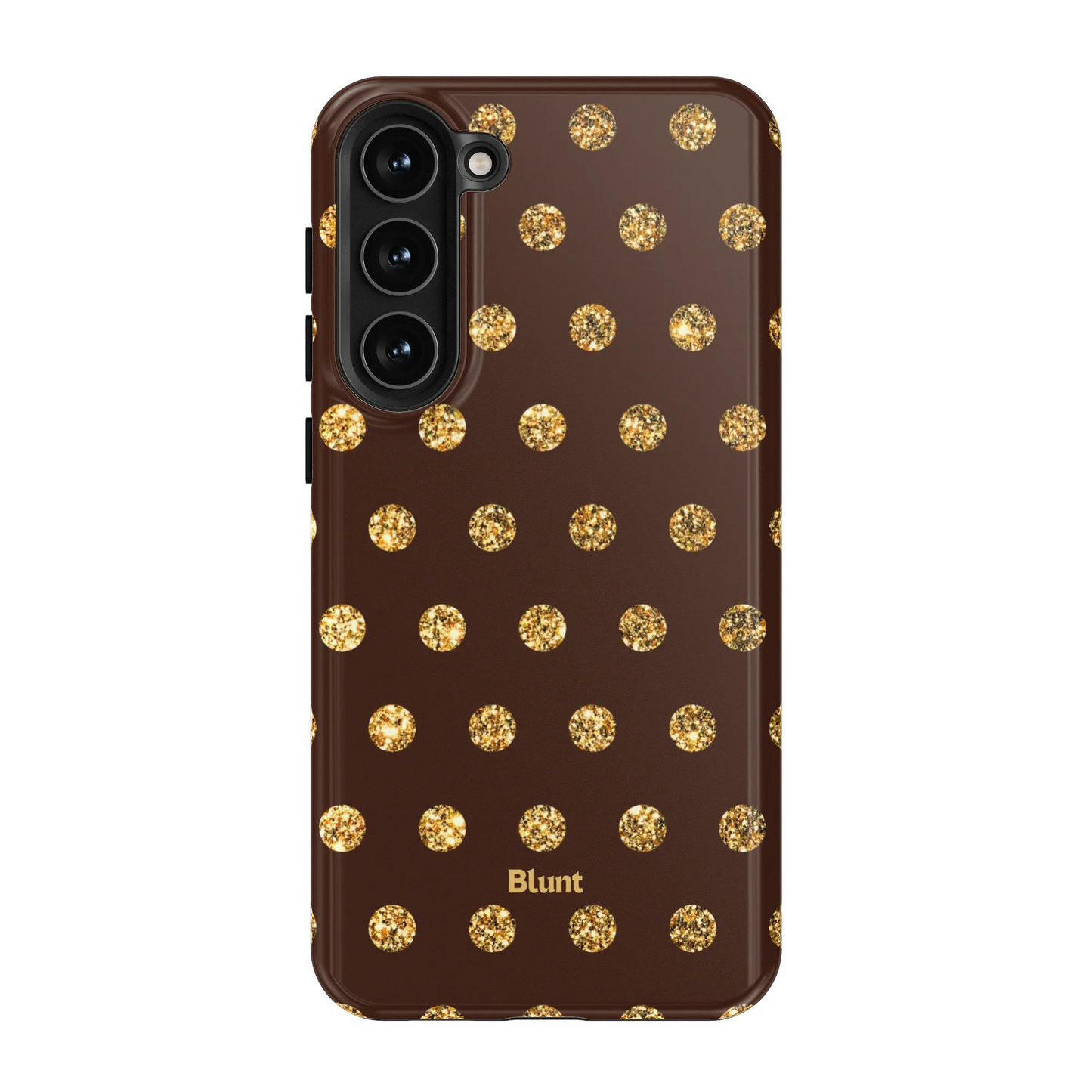 Gold Polka Samsung Case
