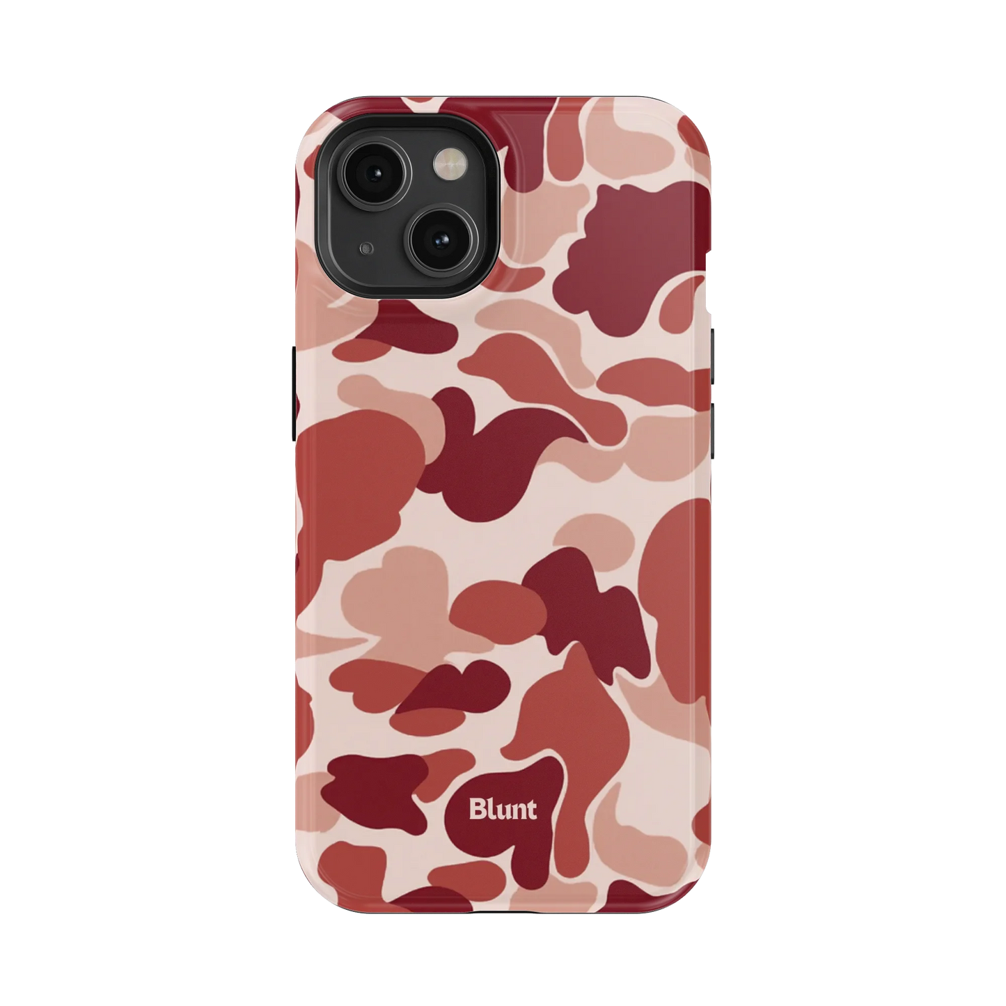 Reddish Camo iPhone Case