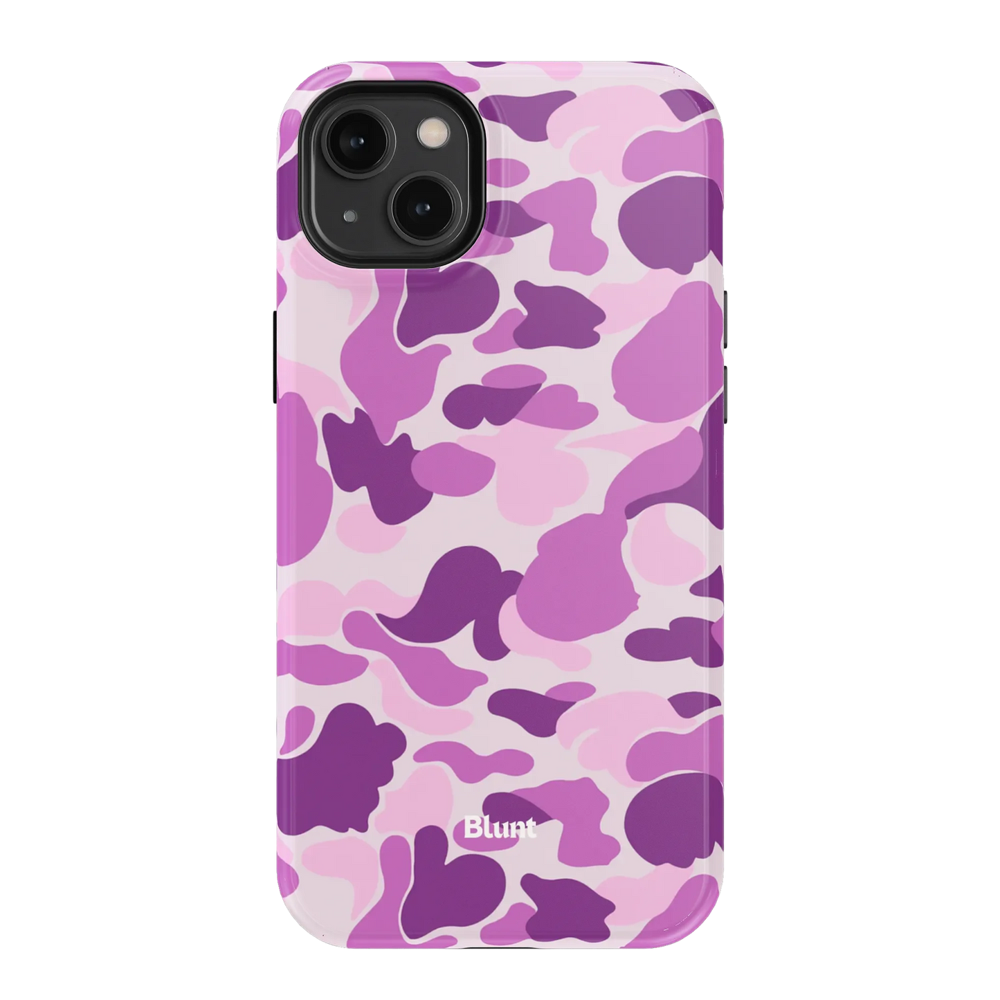 Purple Camo iPhone Case